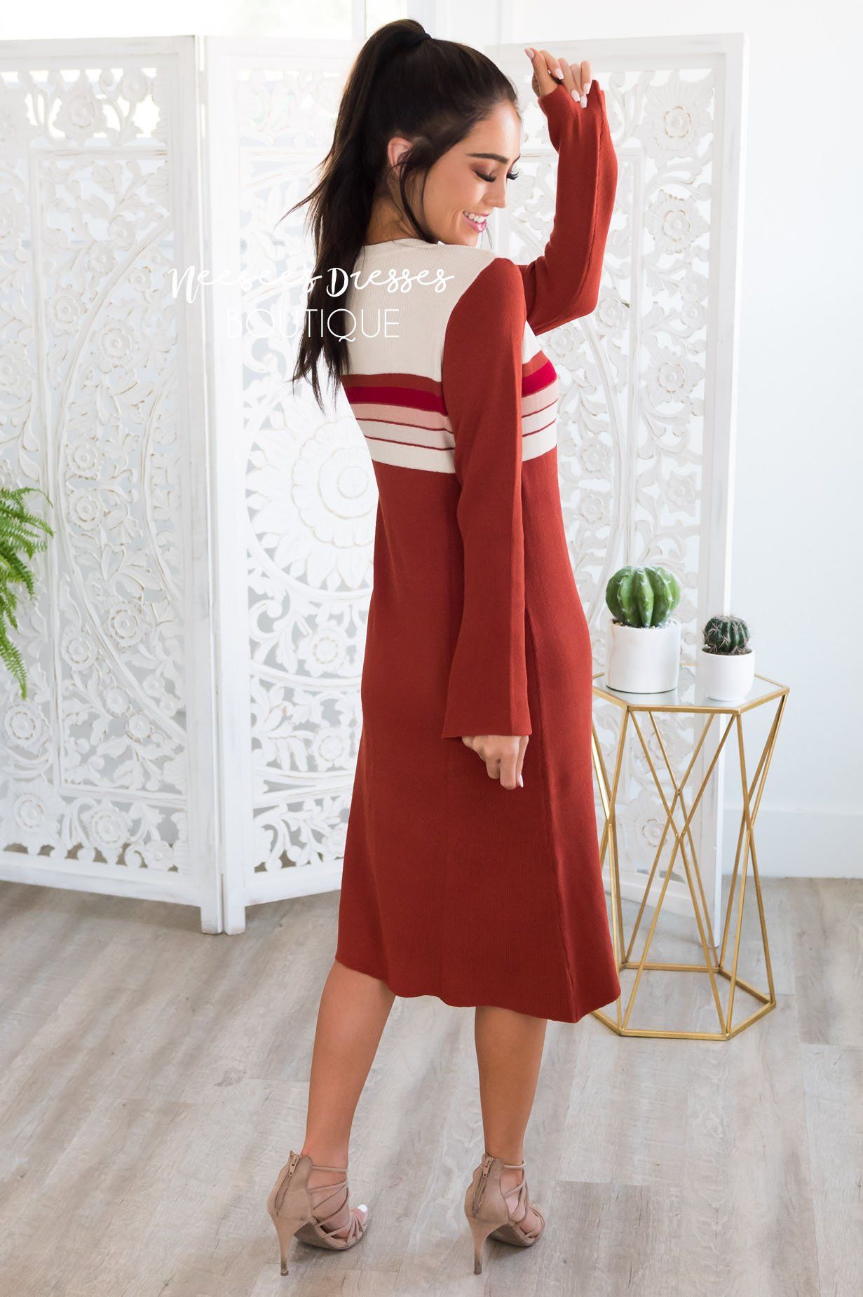 The Caylie Modest Dresses vendor-unknown