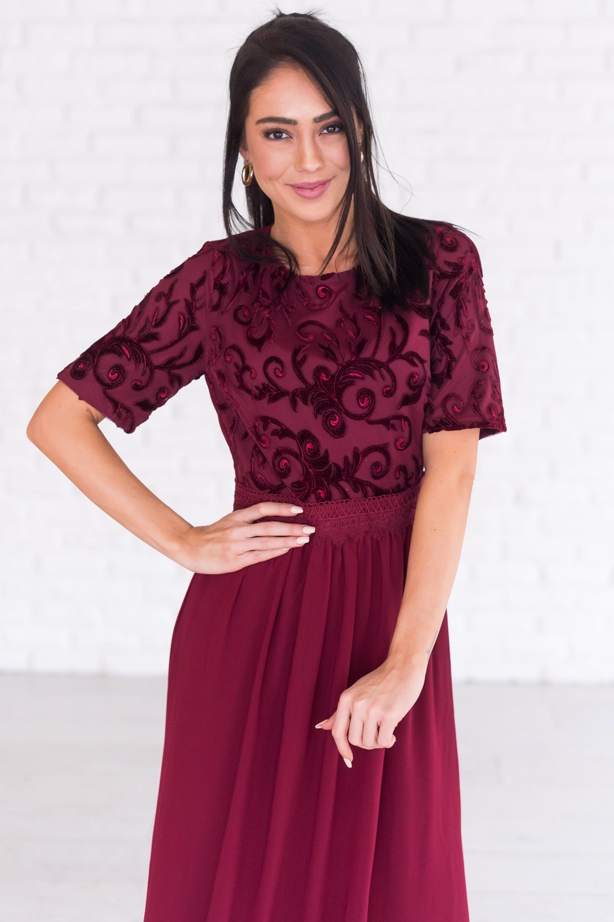 The Sarcie Modest Dresses vendor-unknown