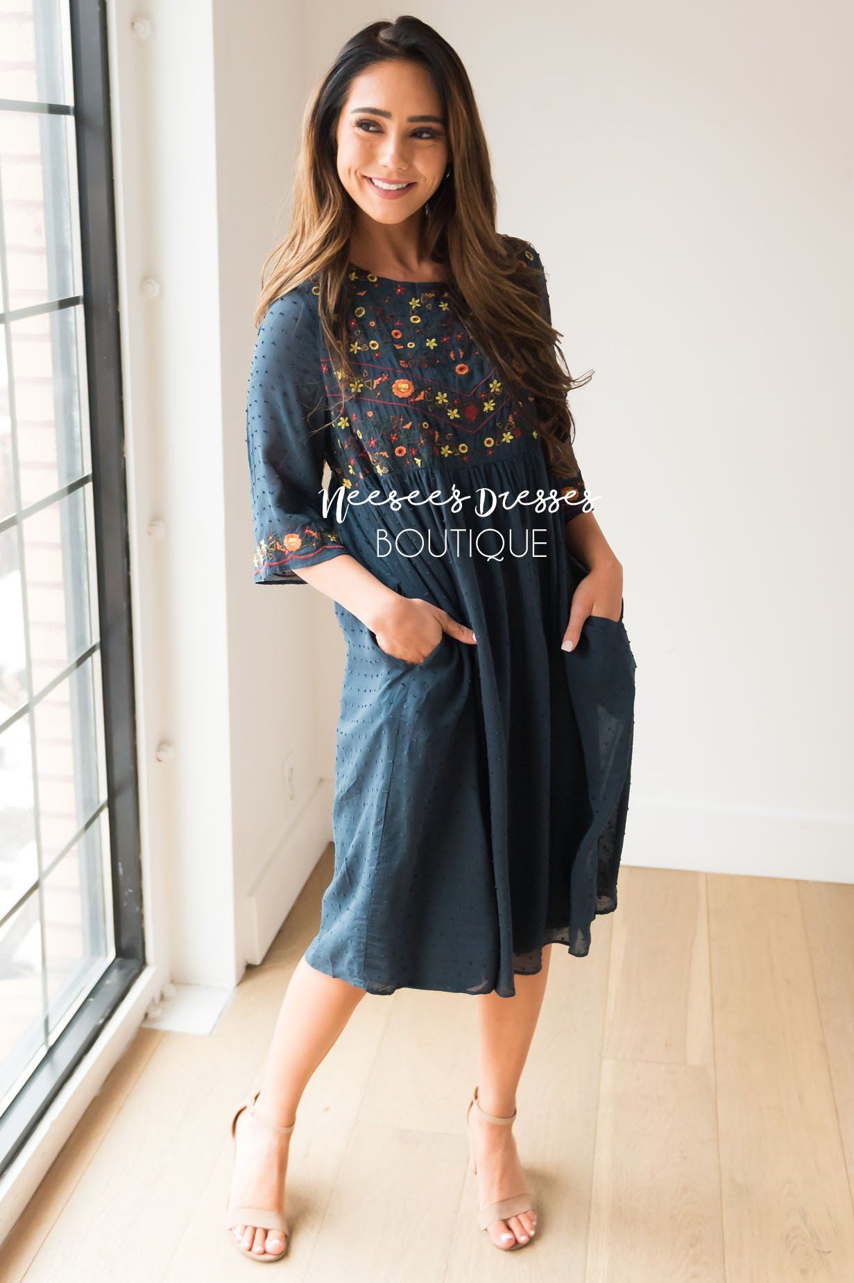 The Shawna Modest Dresses vendor-unknown