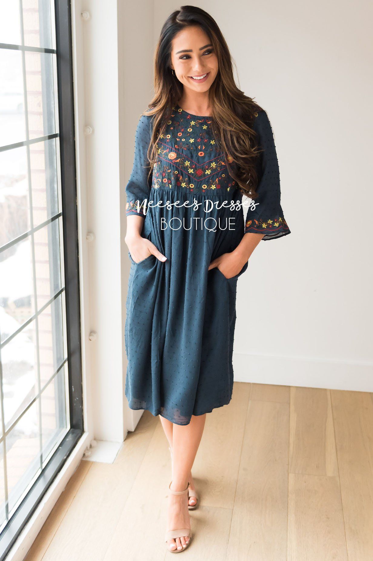 The Shawna Modest Dresses vendor-unknown