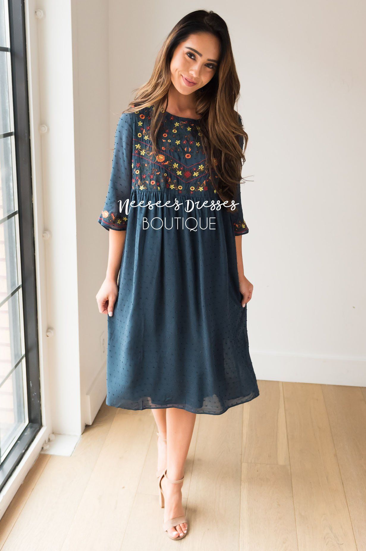 The Shawna Modest Dresses vendor-unknown