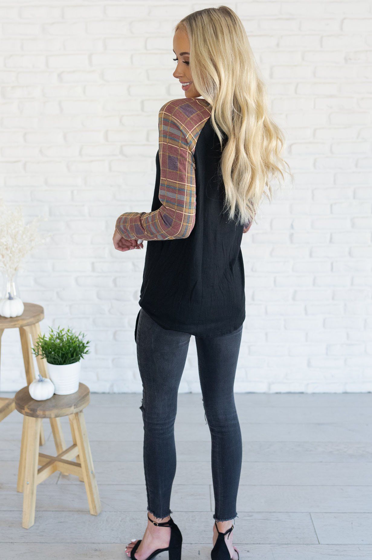 Thankful For You Modest Top Modest Dresses vendor-unknown