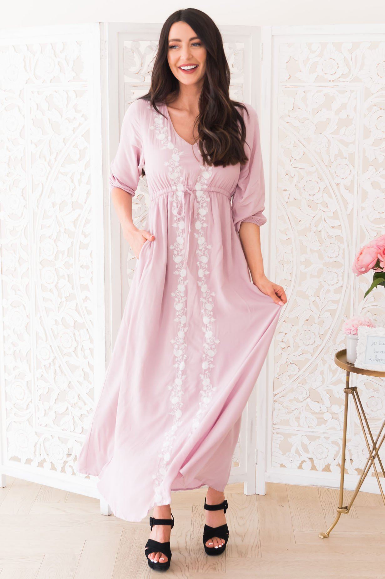 The Rylan Modest Dresses vendor-unknown