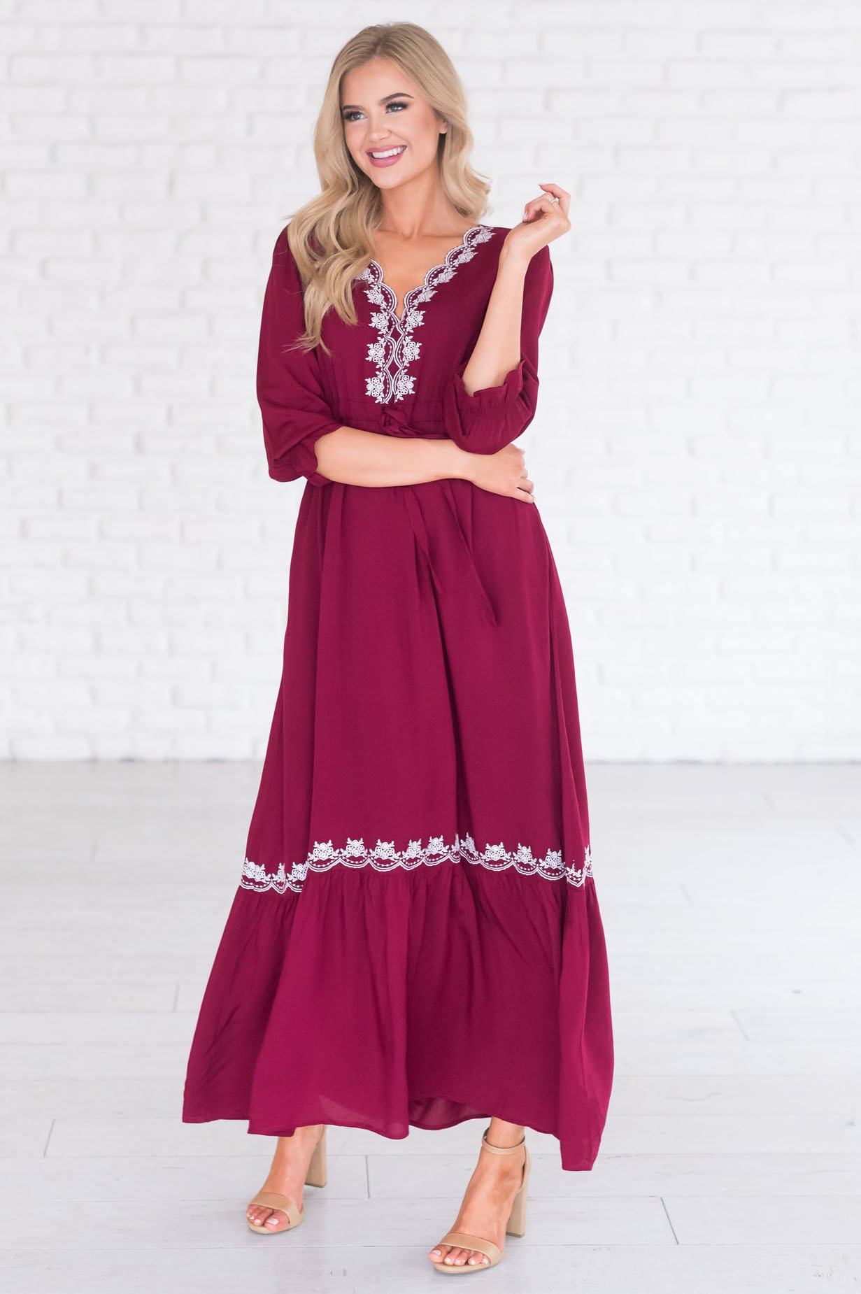 The Sonnie Modest Dresses vendor-unknown