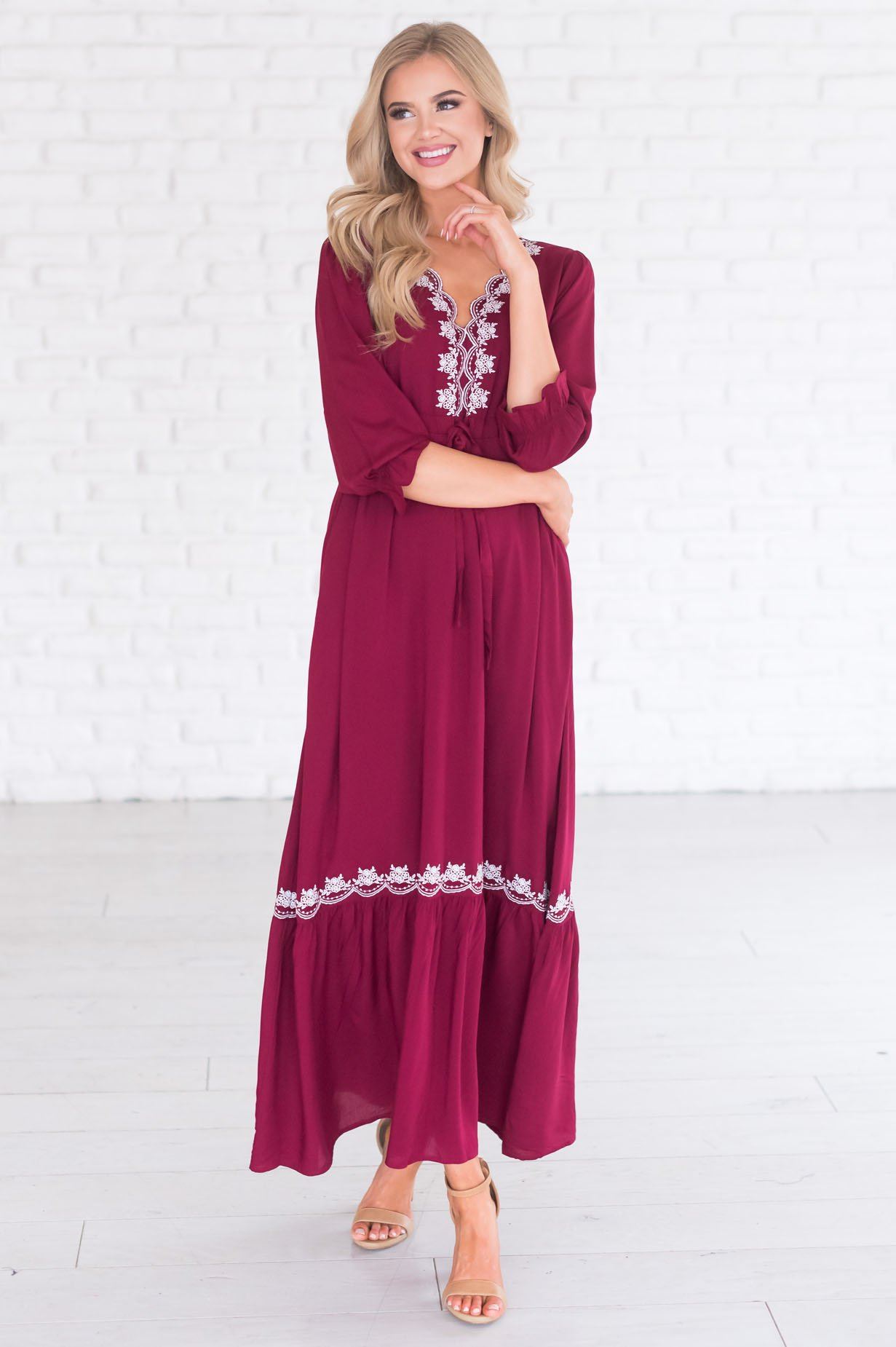 The Sonnie Modest Dresses vendor-unknown