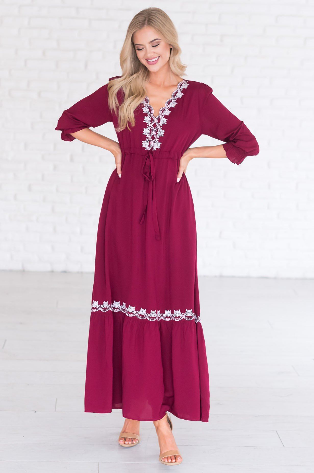 The Sonnie Modest Dresses vendor-unknown
