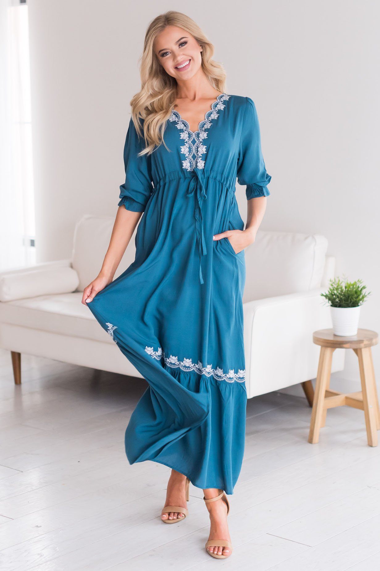 The Sonnie Modest Dresses vendor-unknown