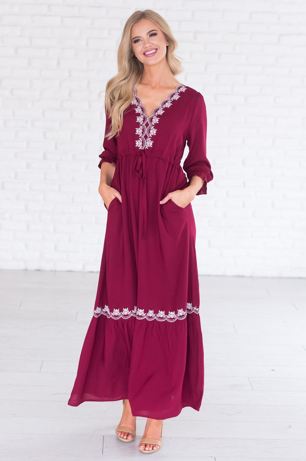 The Sonnie Modest Dresses vendor-unknown