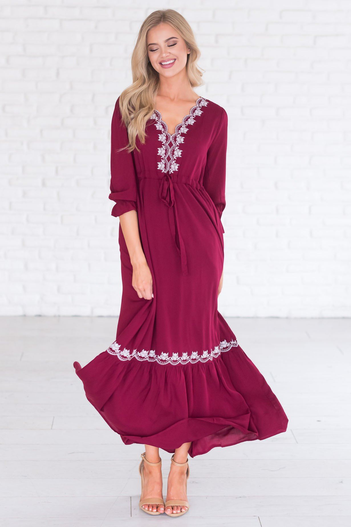 The Sonnie Modest Dresses vendor-unknown