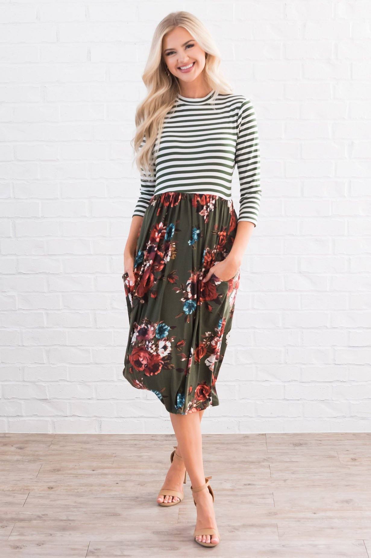 The Kinsley Modest Dresses vendor-unknown