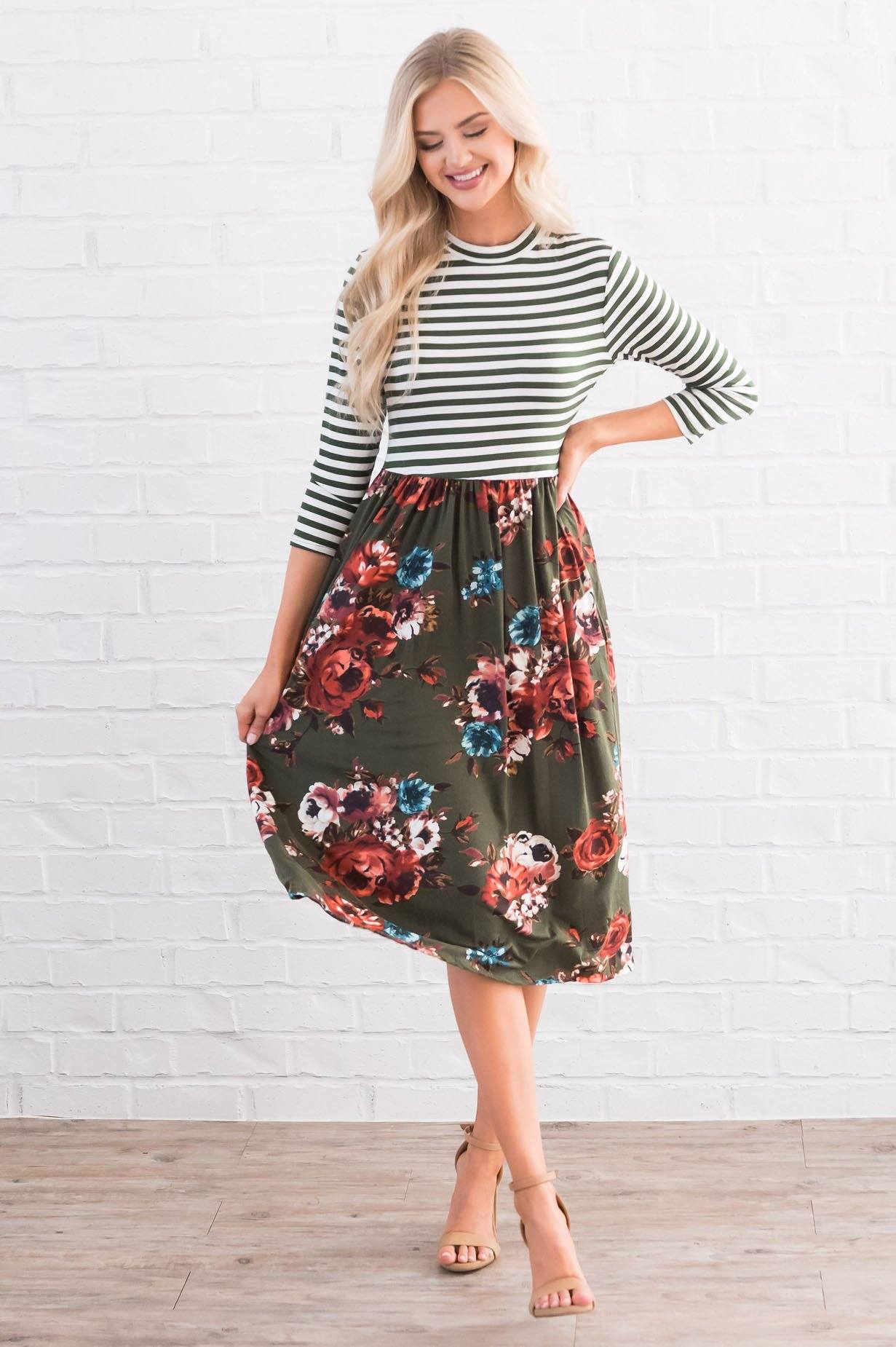 The Kinsley Modest Dresses vendor-unknown