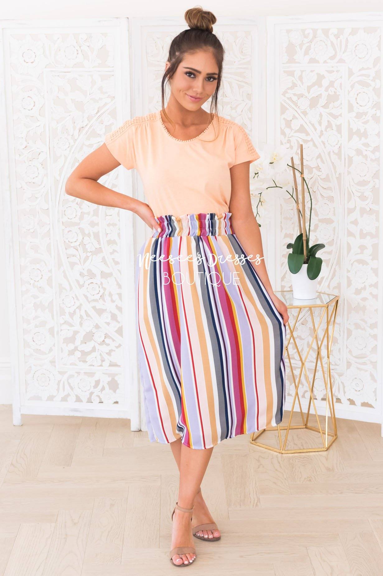 You're So Lovely Modest Skirt Skirts vendor-unknown