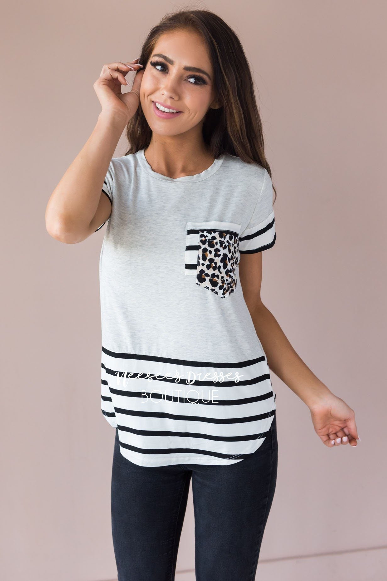 Love you Dearly Modest Tee Modest Dresses vendor-unknown