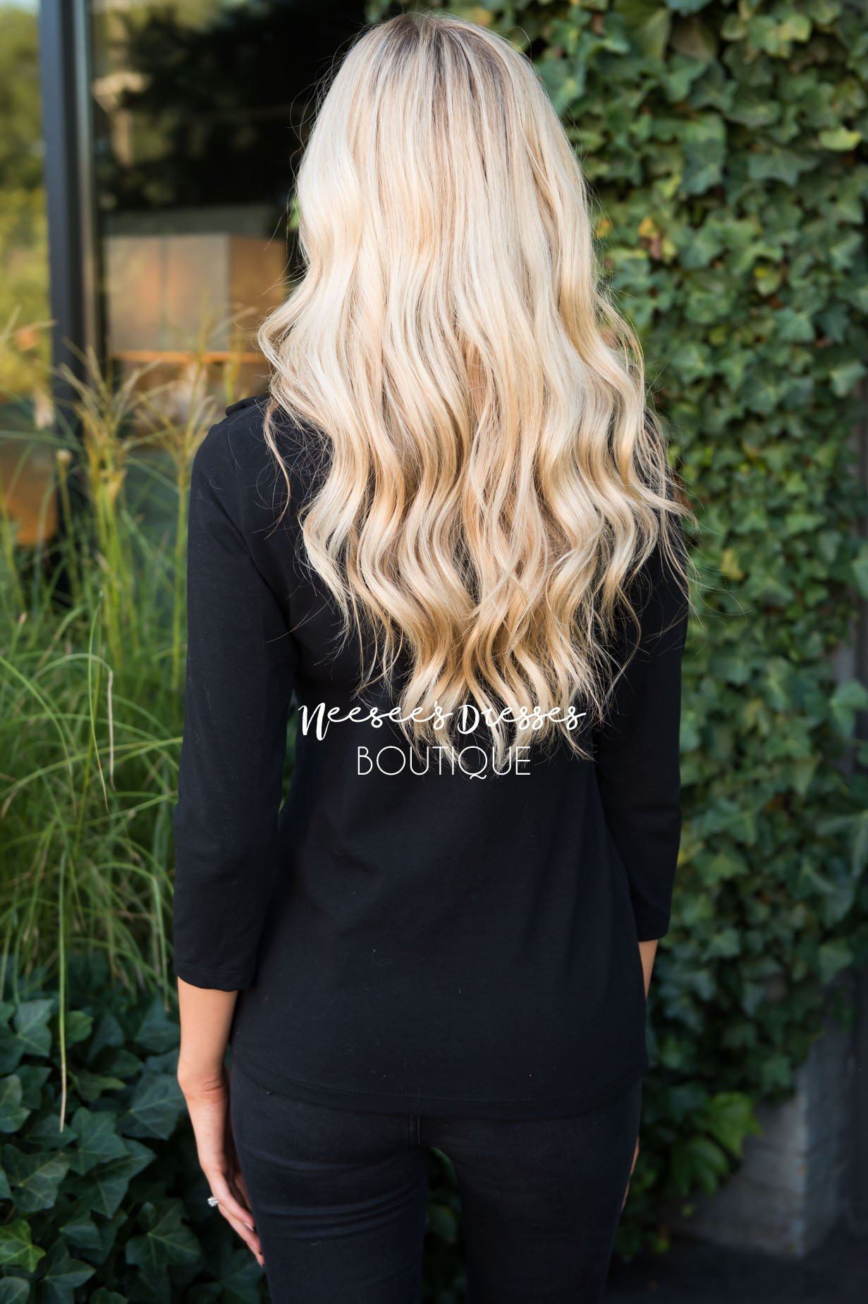 Take a Bow solid top Tops vendor-unknown