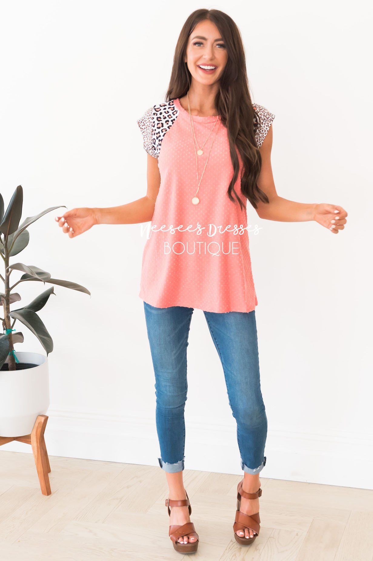 Talk To Me Modest Top Modest Dresses vendor-unknown