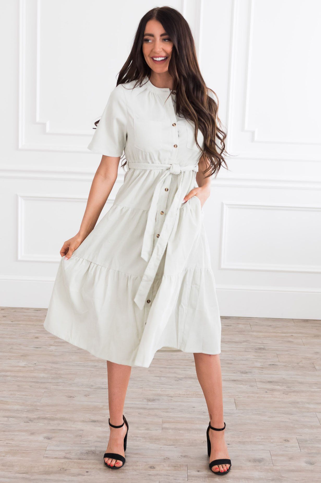 The Tamra Modest Dresses vendor-unknown