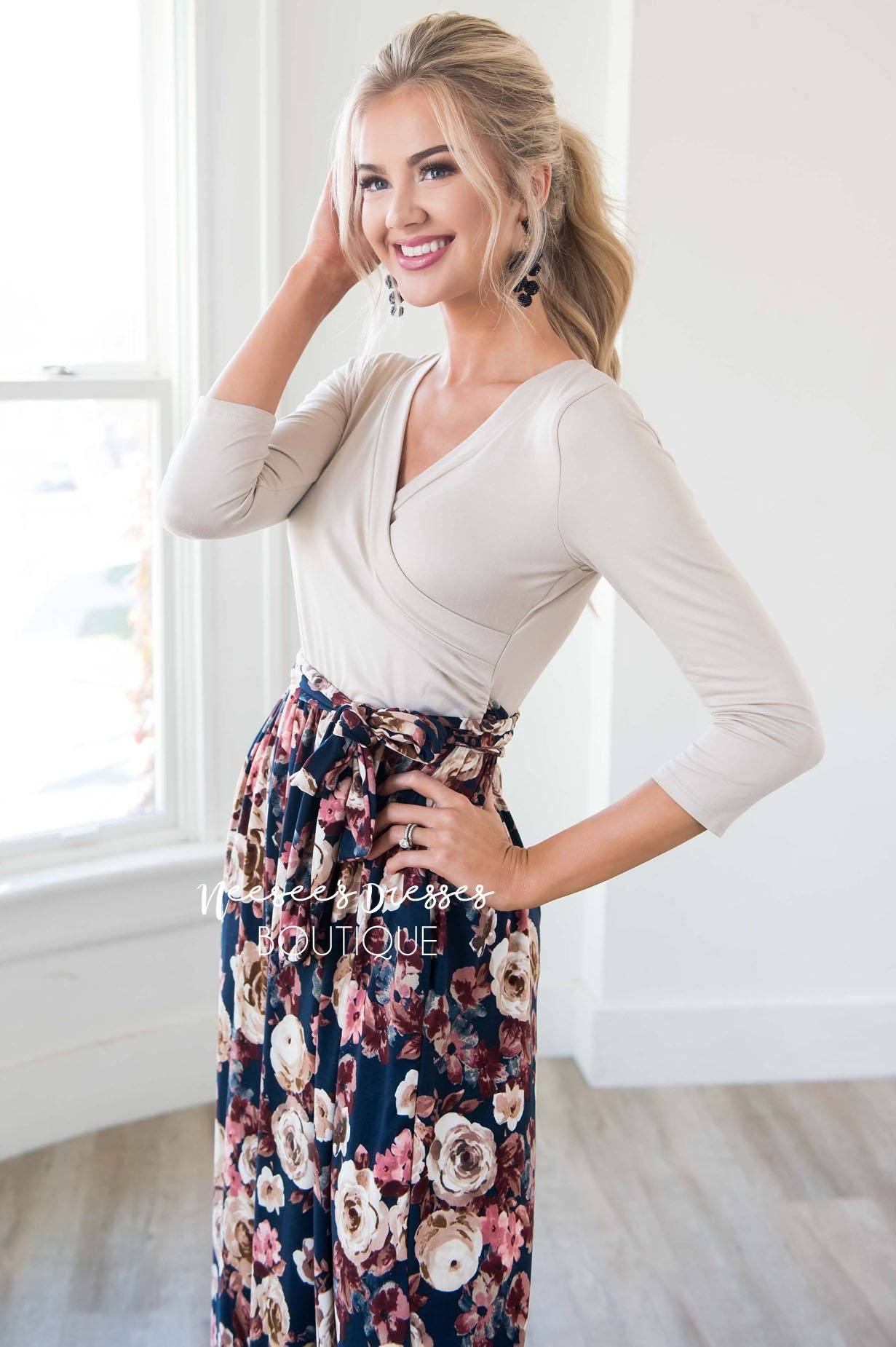 The Maren Modest Dresses vendor-unknown