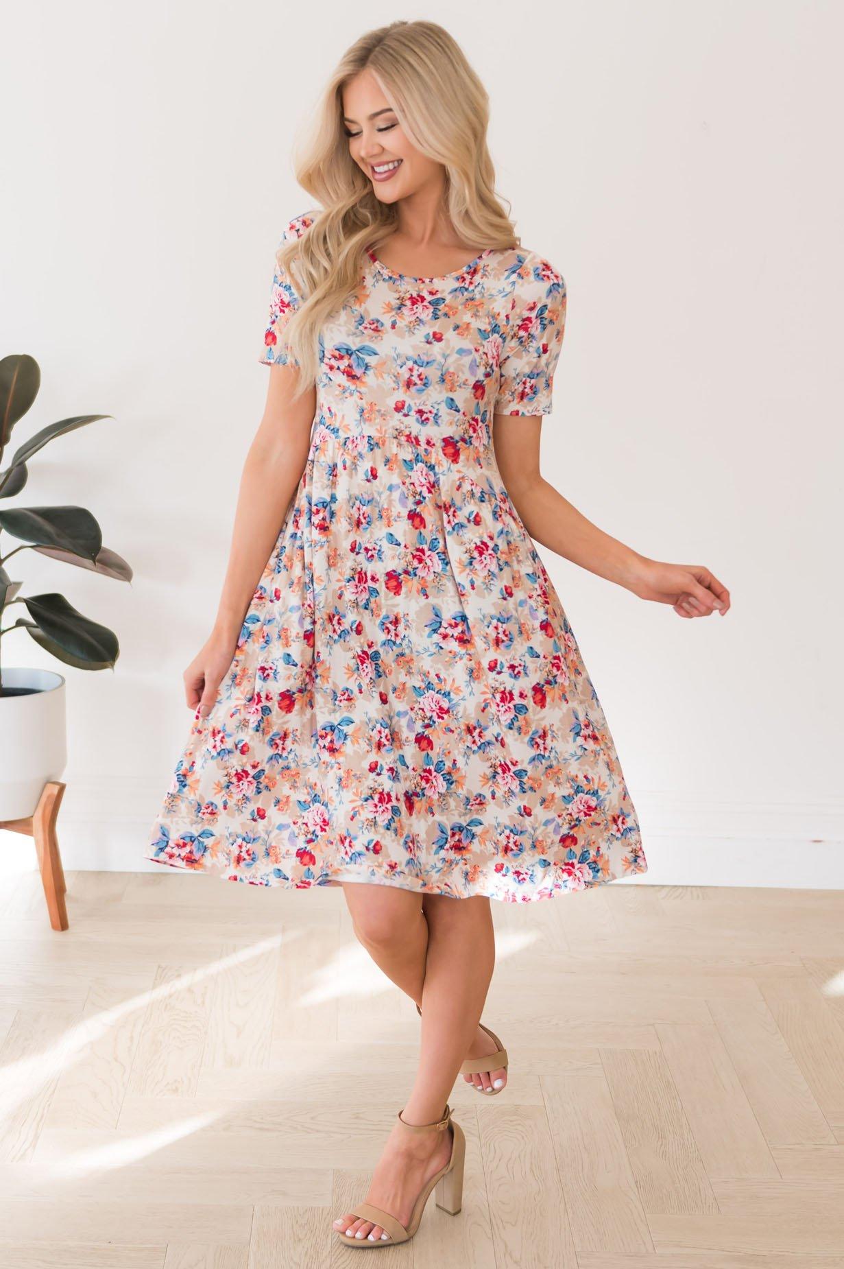 The Tansie Modest Dresses vendor-unknown