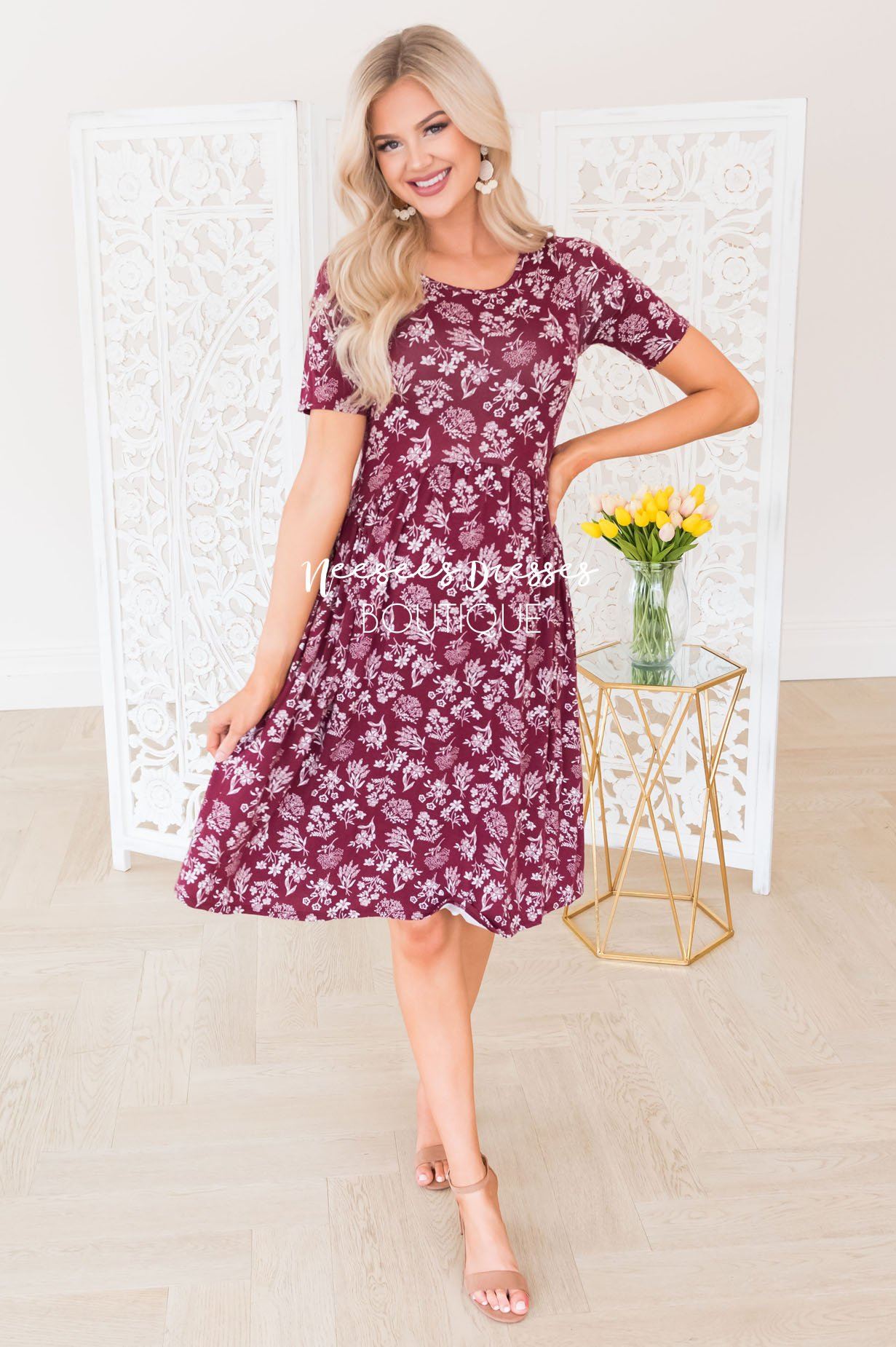 The Tansie Modest Dresses vendor-unknown