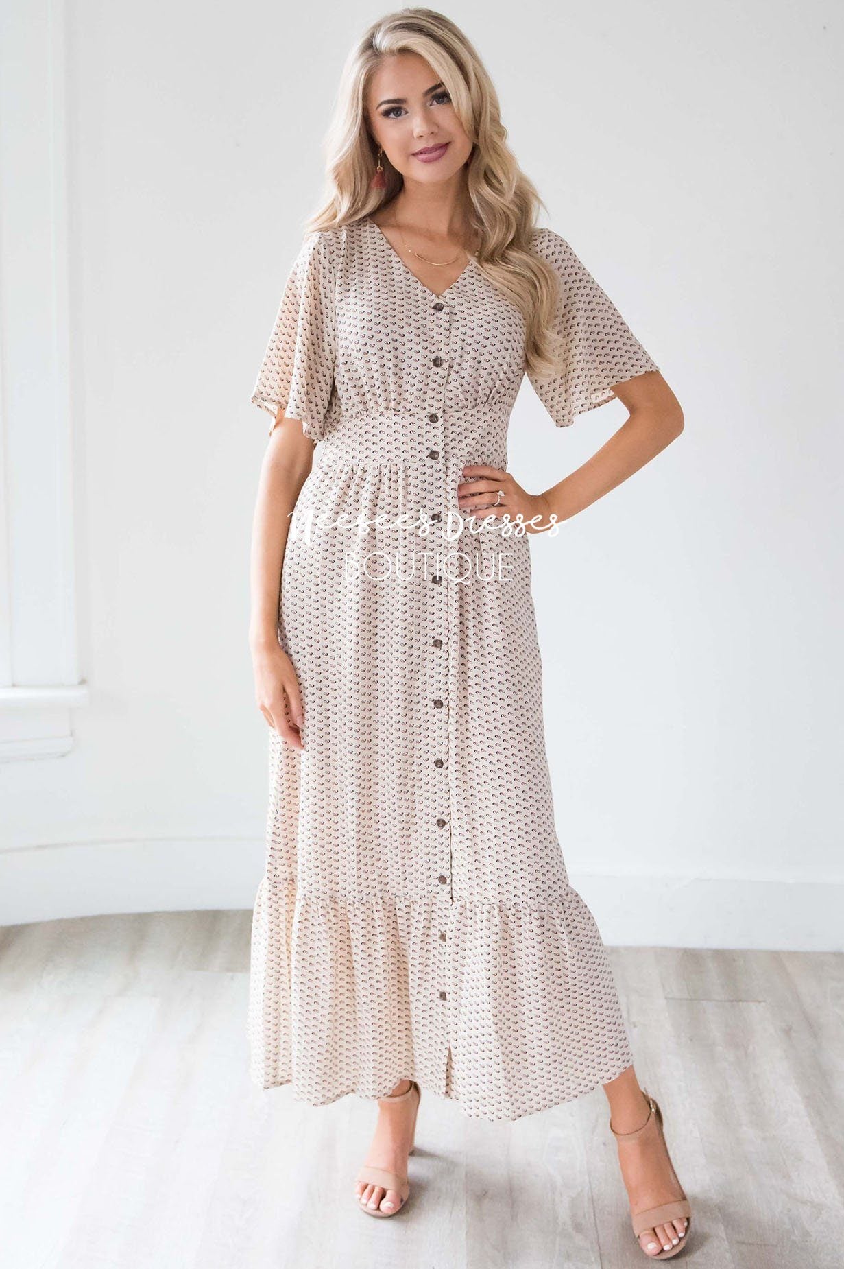 The Hallie Modest Dresses vendor-unknown