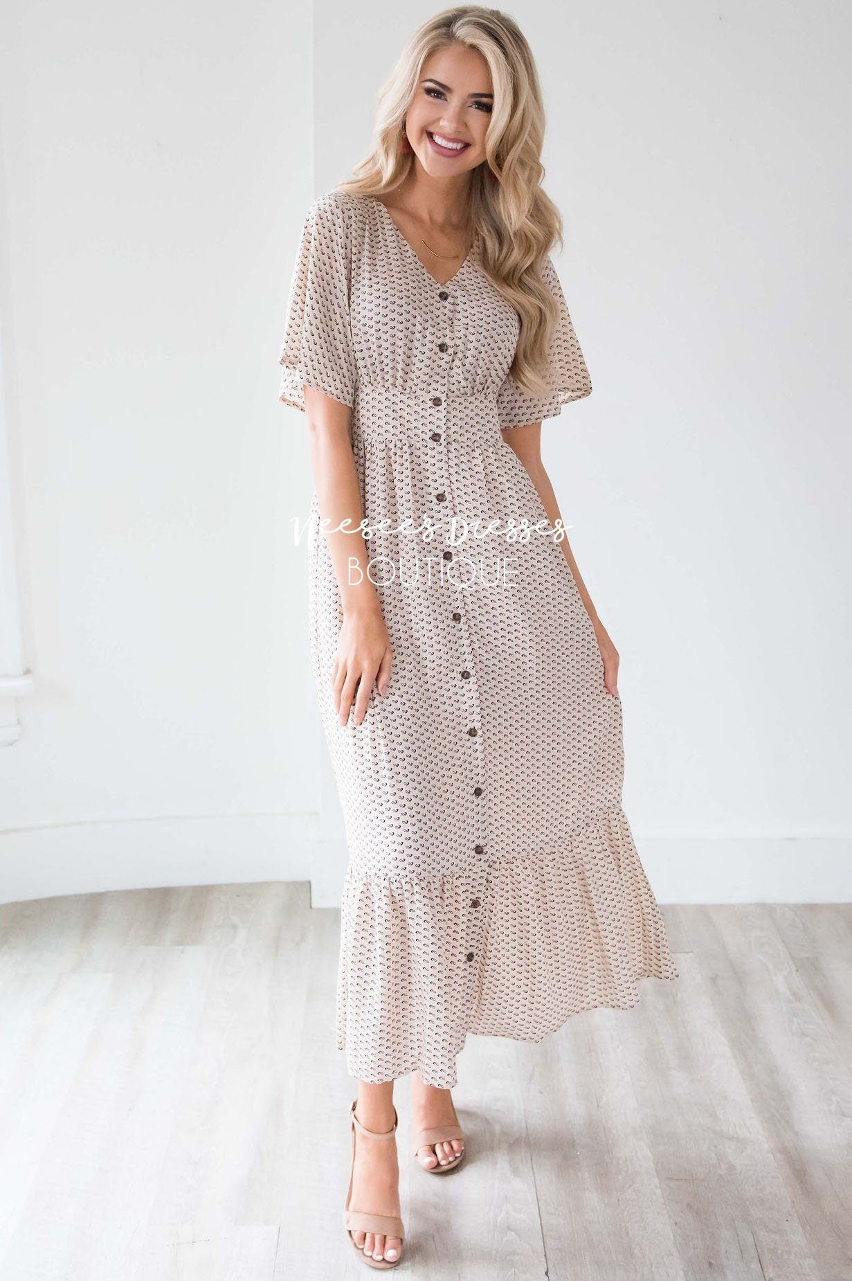 The Hallie Modest Dresses vendor-unknown