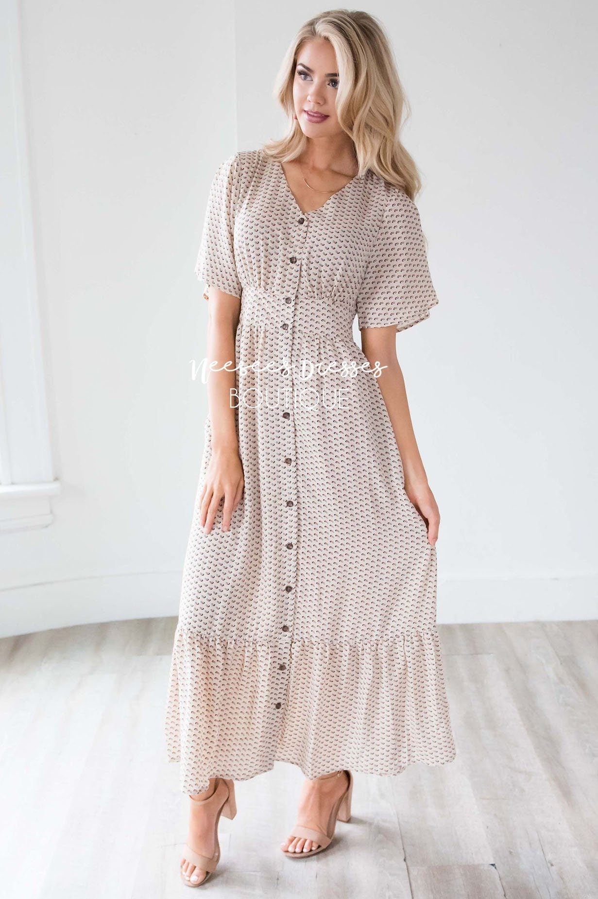 The Hallie Modest Dresses vendor-unknown