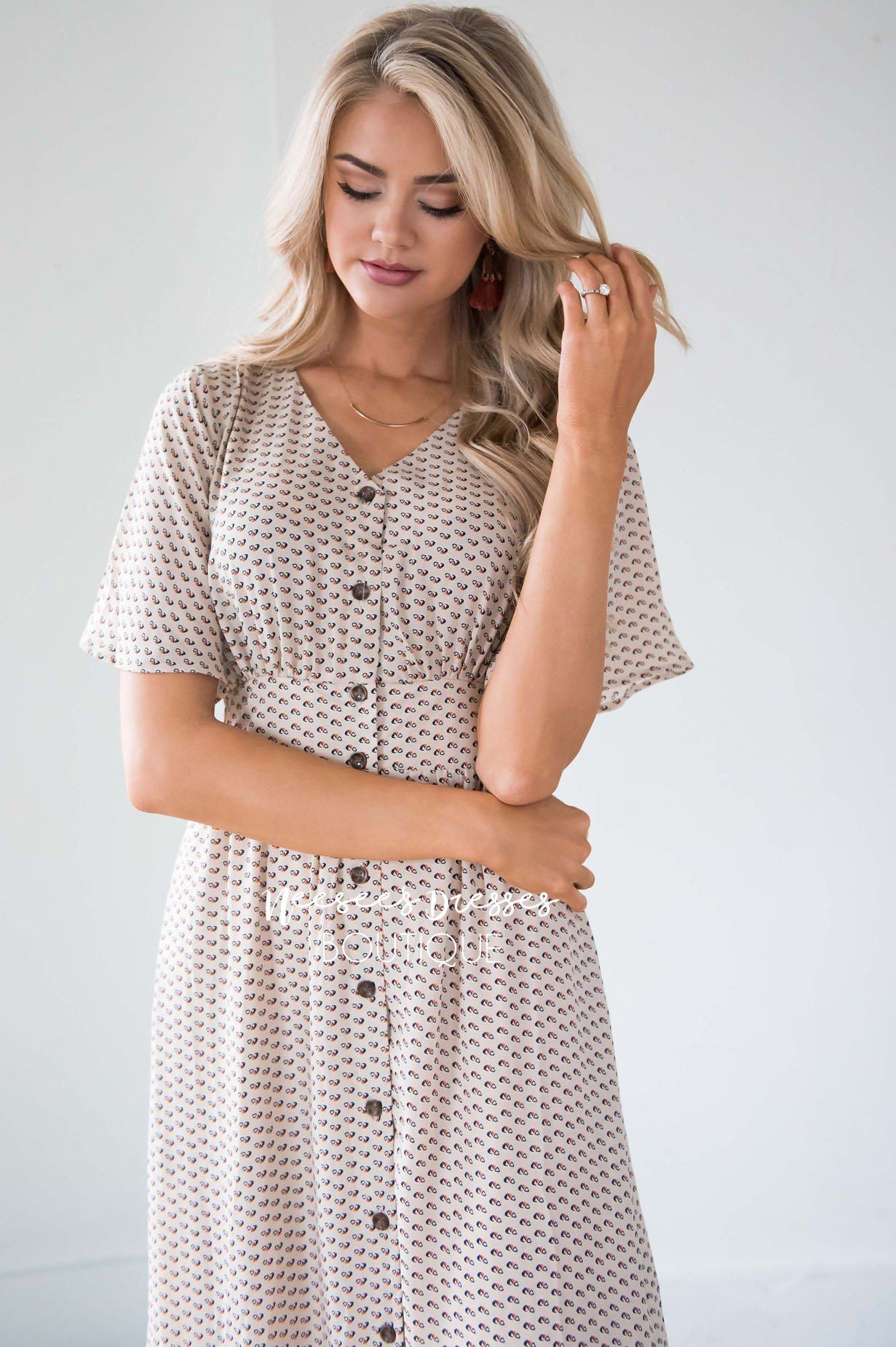 The Hallie Modest Dresses vendor-unknown