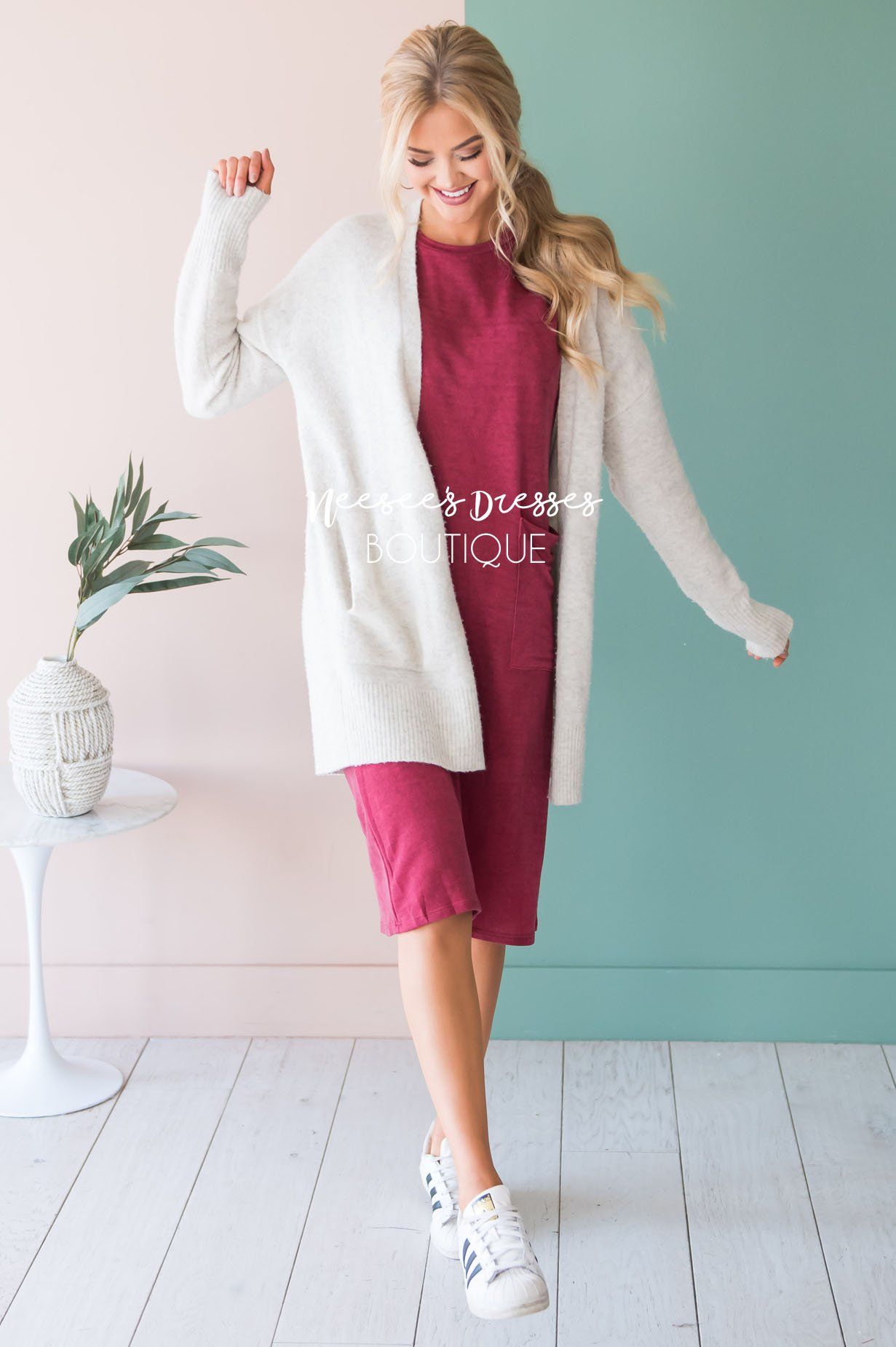 The Teddi Modest Dresses vendor-unknown