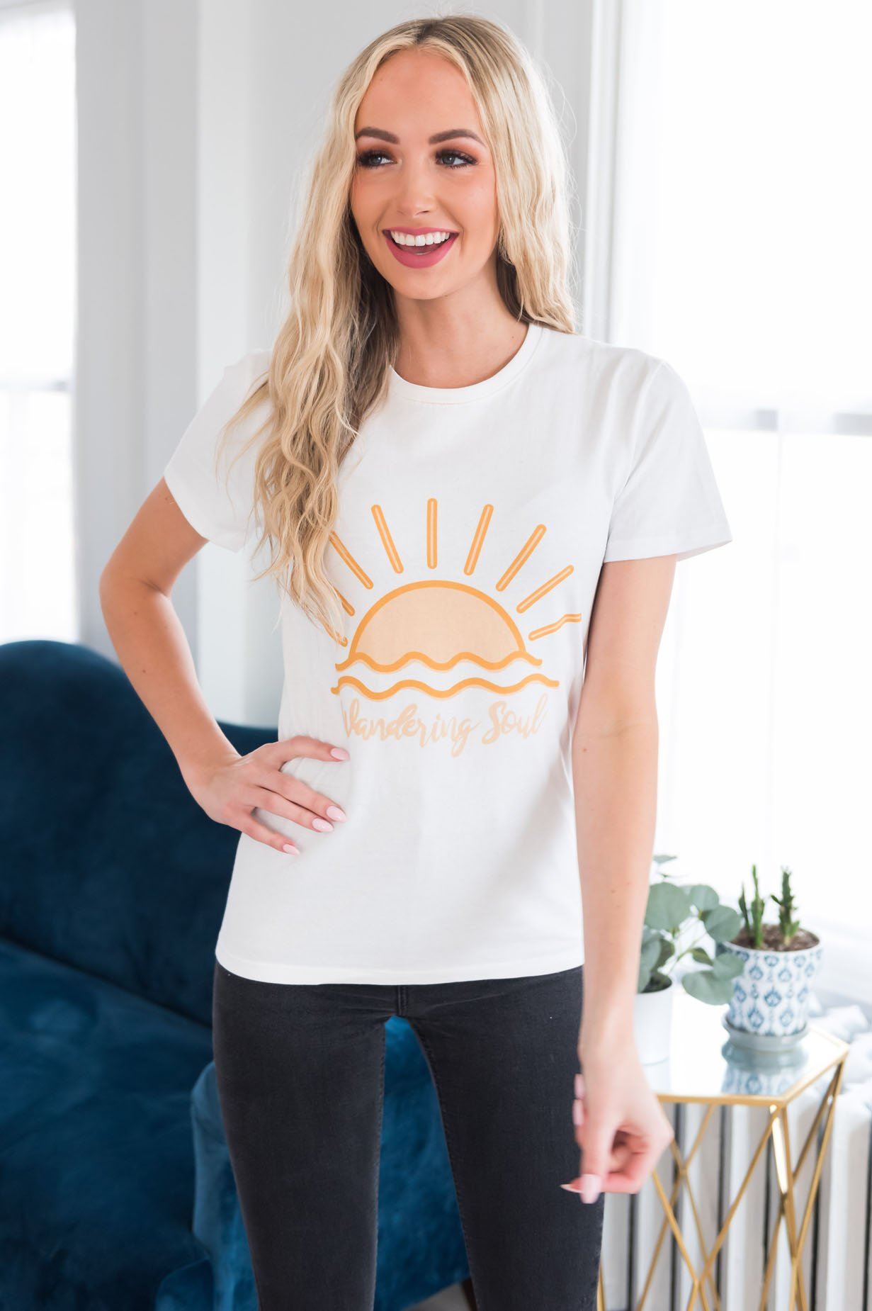 Wandering Soul Modest Tee Modest Dresses vendor-unknown