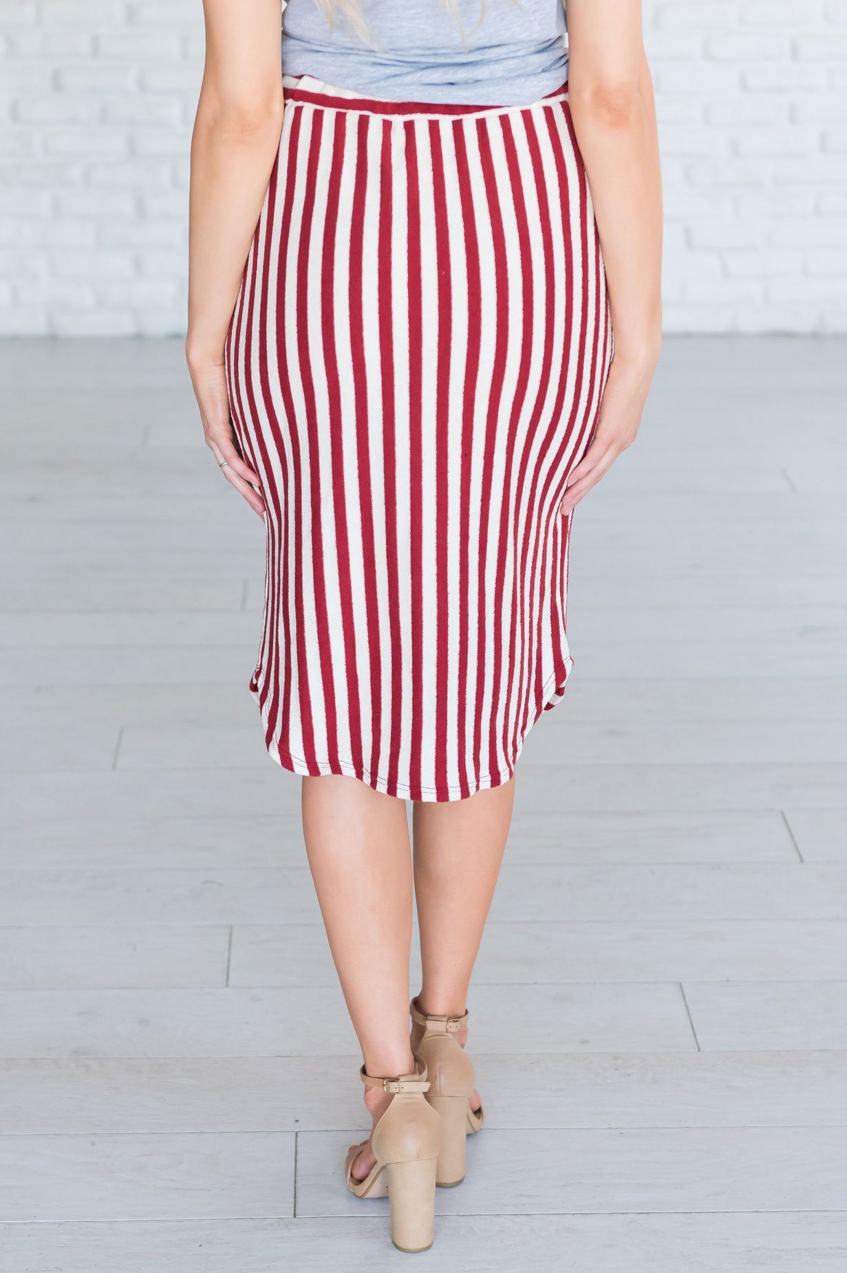 Made for Cool Nights Terry Modest Skirt Skirts vendor-unknown