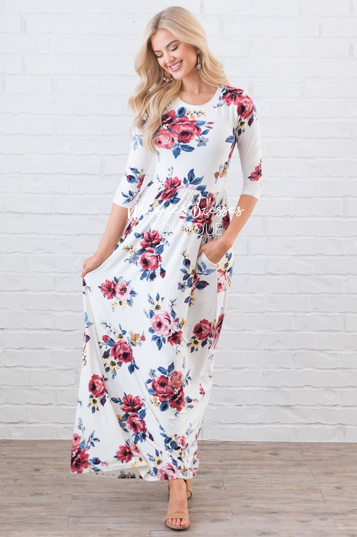 The Tyra Modest Dresses vendor-unknown