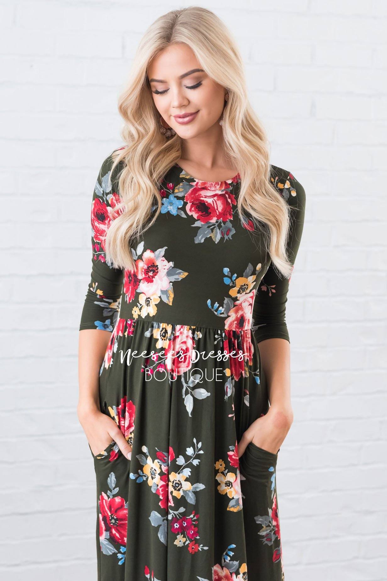 The Tyra Modest Dresses vendor-unknown