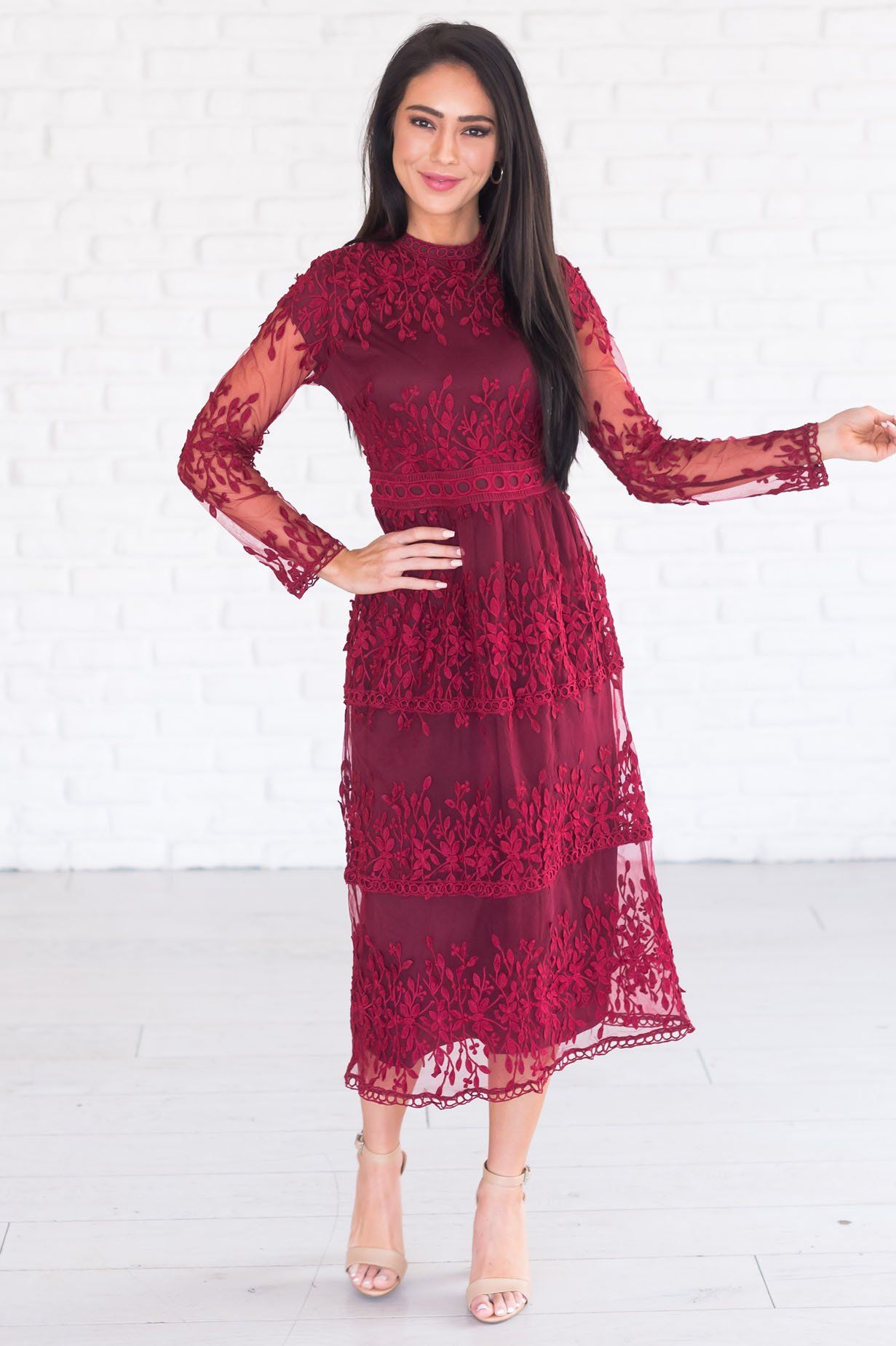 The Valeriya Modest Dresses vendor-unknown