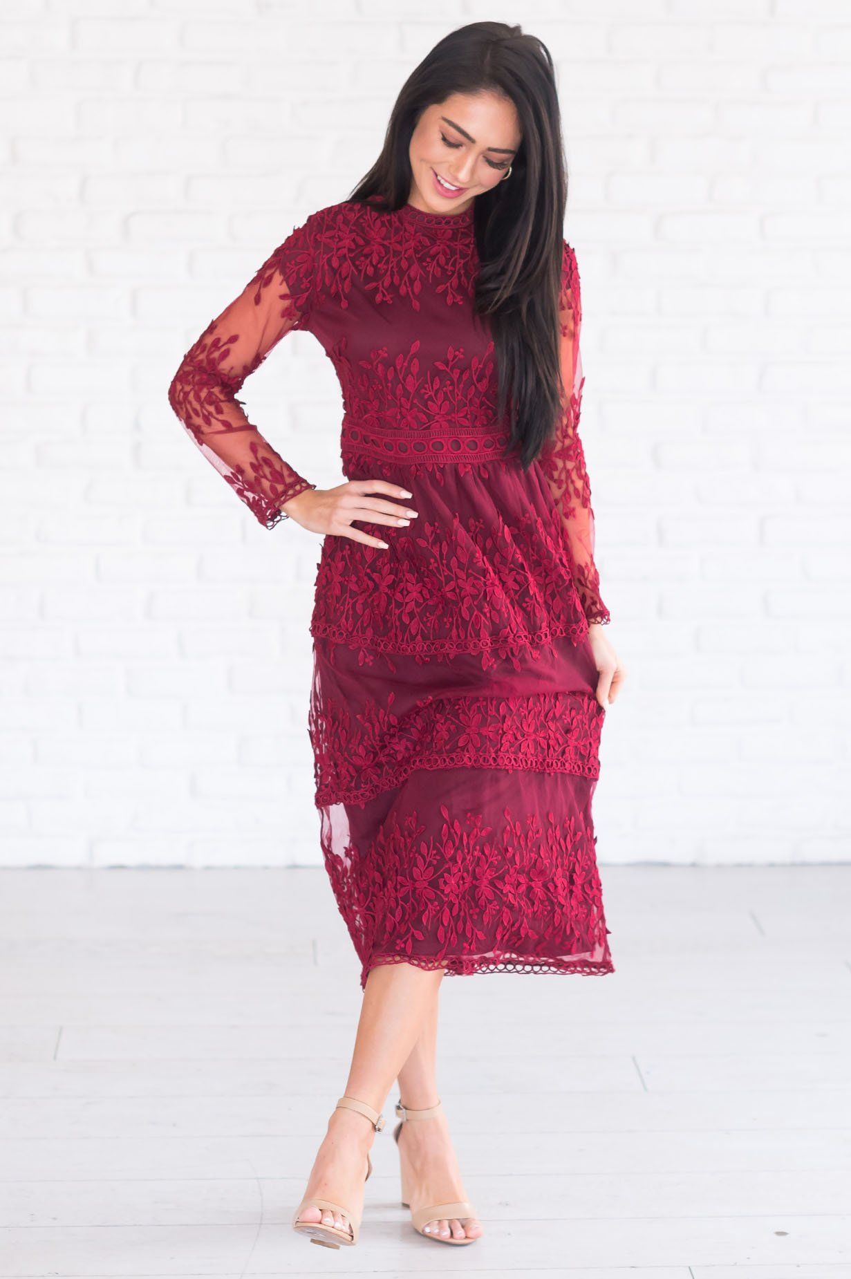 The Valeriya Modest Dresses vendor-unknown