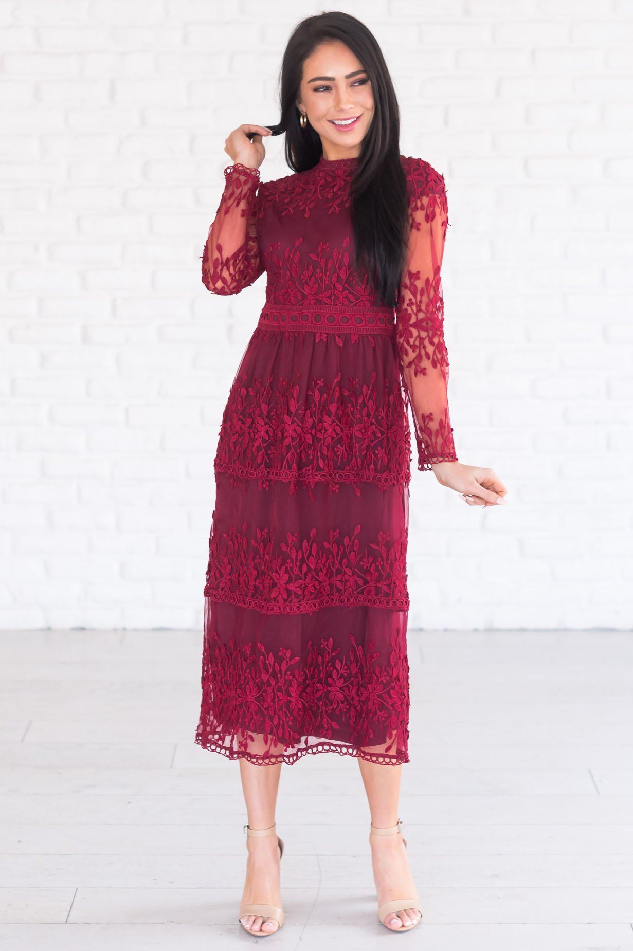 The Valeriya Modest Dresses vendor-unknown