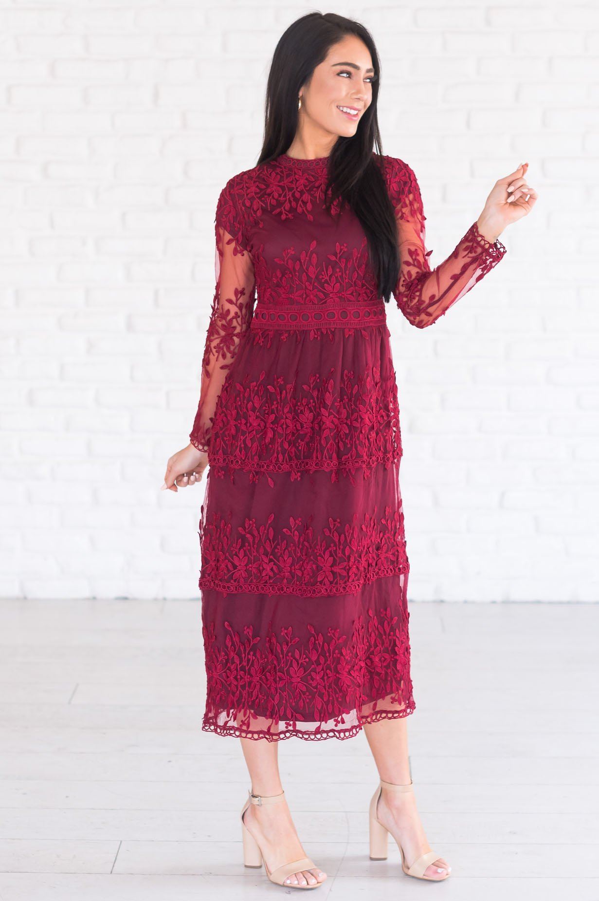 The Valeriya Modest Dresses vendor-unknown