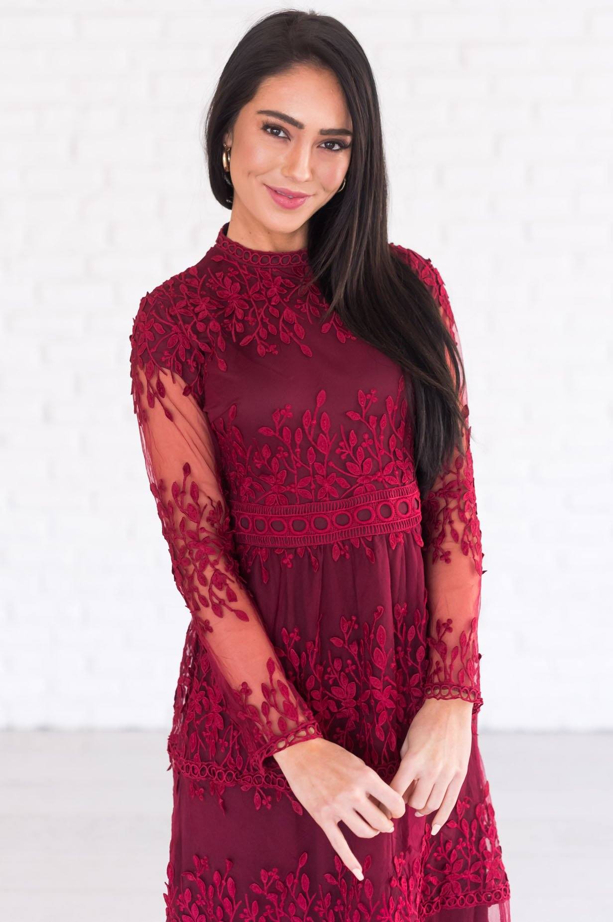 The Valeriya Modest Dresses vendor-unknown