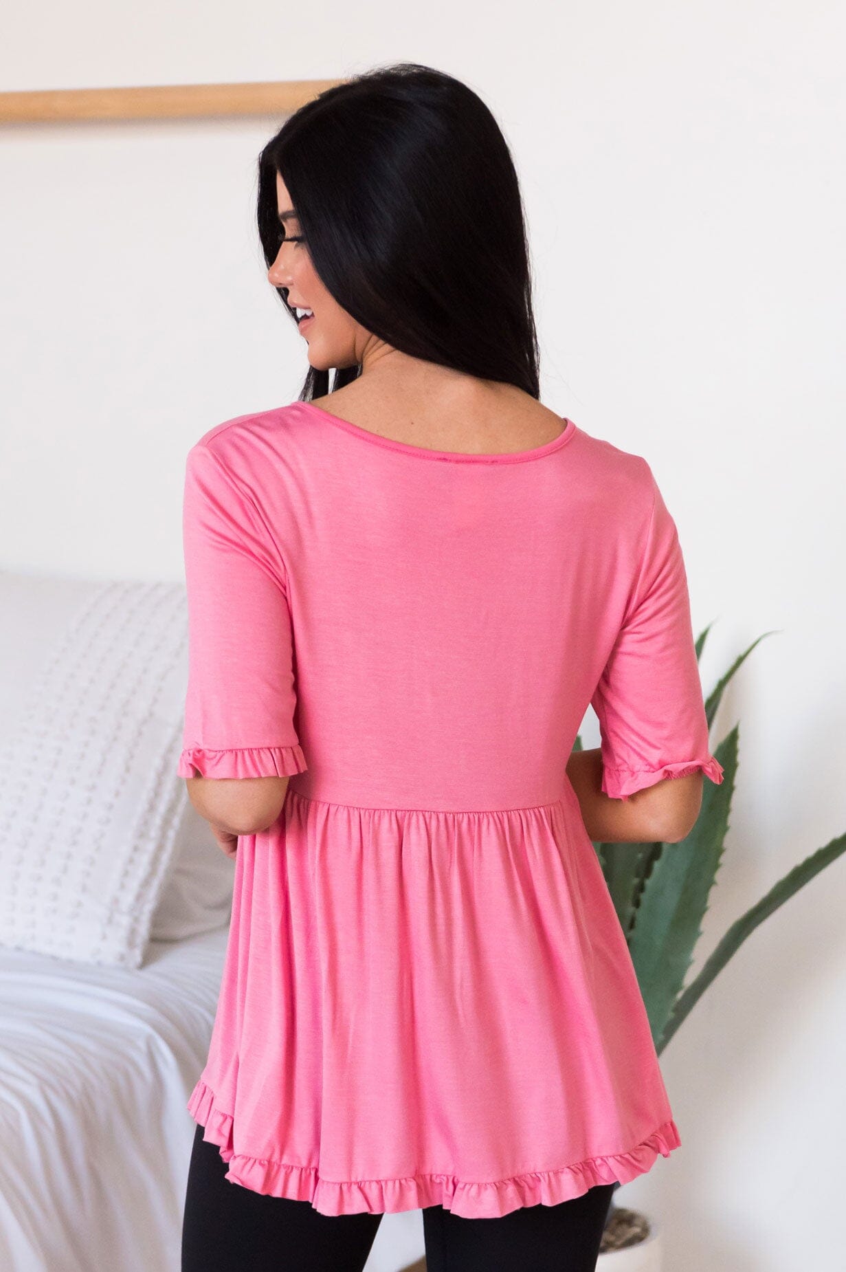 Isn't She Pretty Modest Babydoll Top NeeSee's Dresses