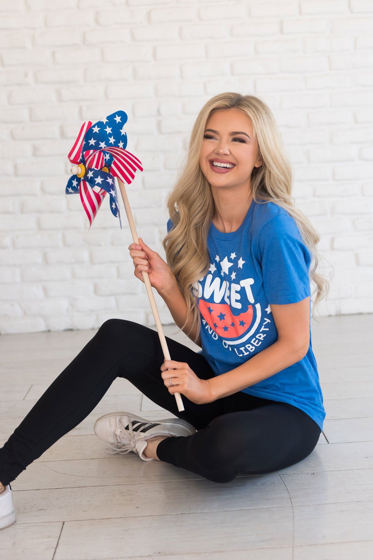 Watermelon Sweet Land of Liberty Tee Modest Dresses vendor-unknown