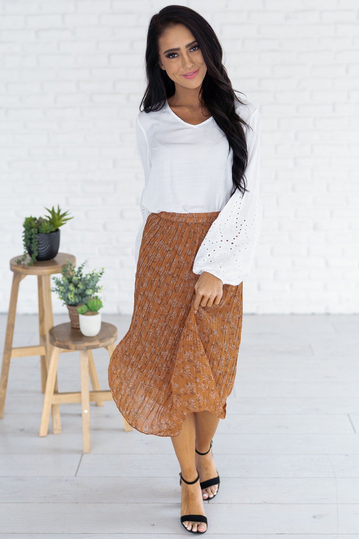 Closer To My Heart Modest Blouse Tops vendor-unknown