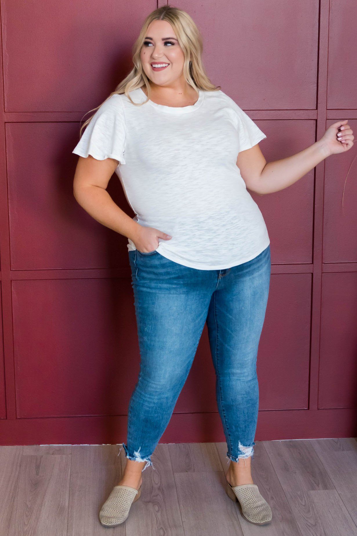 Flutter By Modest Top Tops vendor-unknown