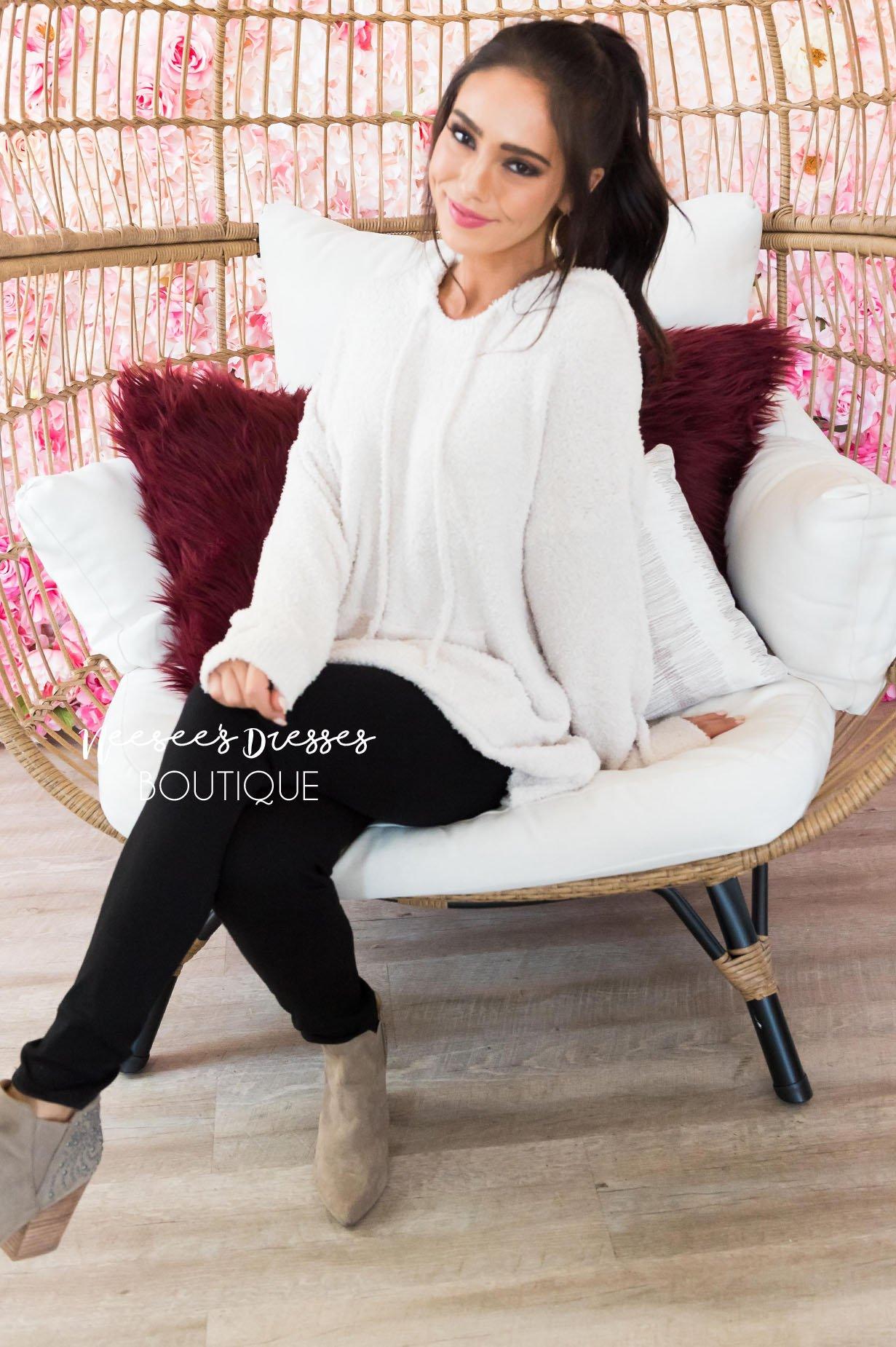 Cuddle Much Modest Hoodie Modest Dresses vendor-unknown