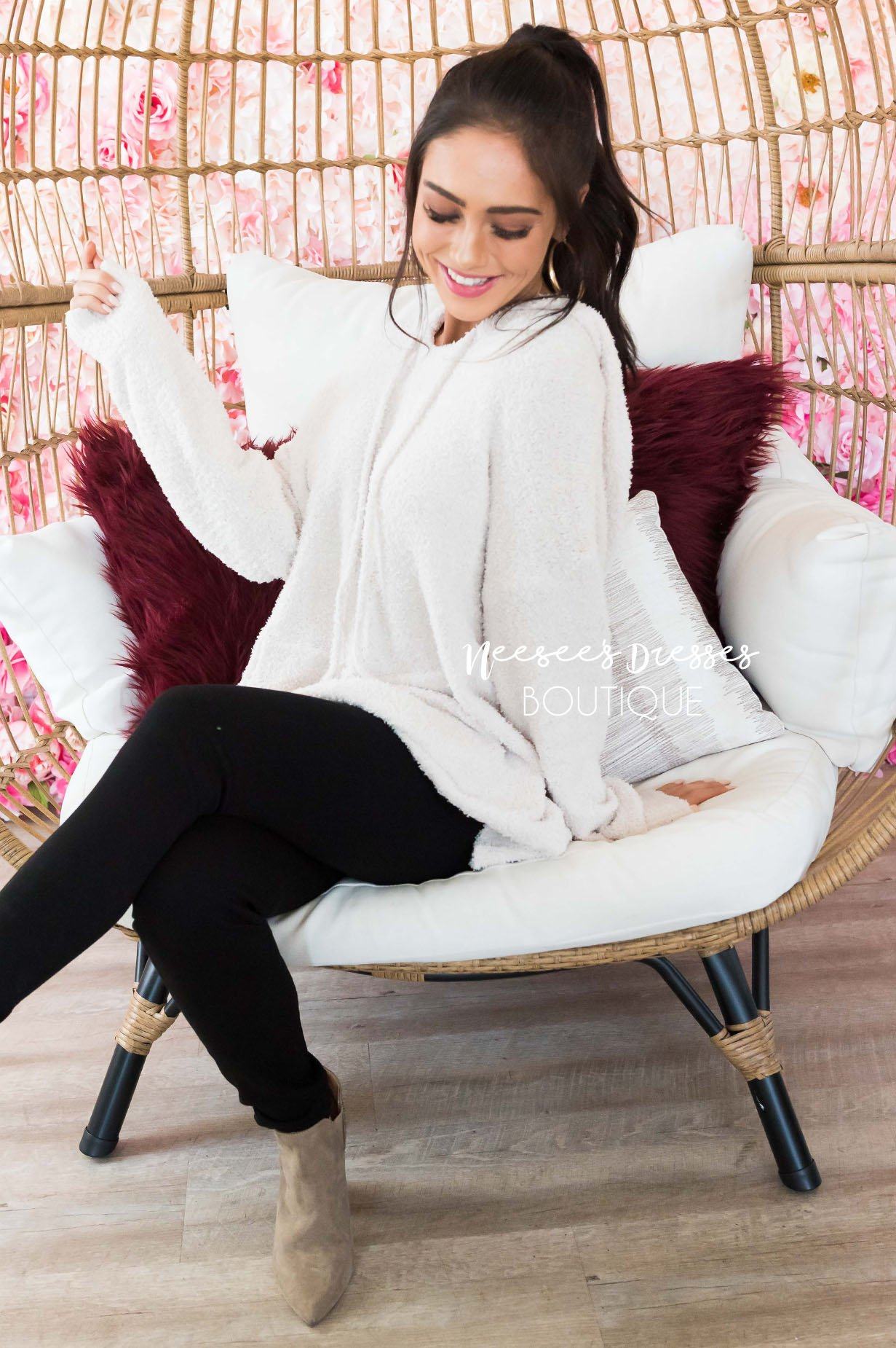 Cuddle Much Modest Hoodie Modest Dresses vendor-unknown