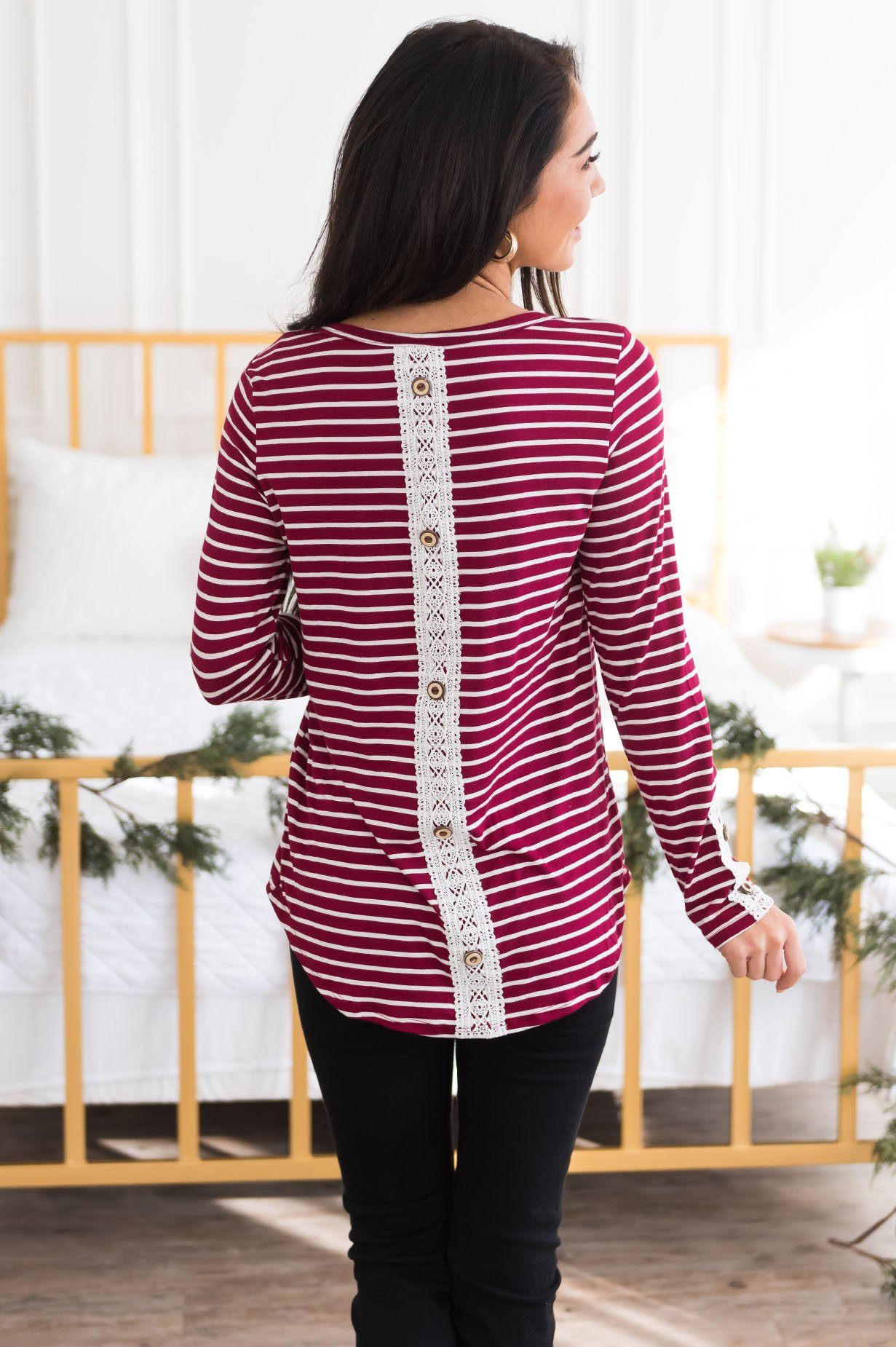 It's All About That Lace Modest Top Modest Dresses vendor-unknown