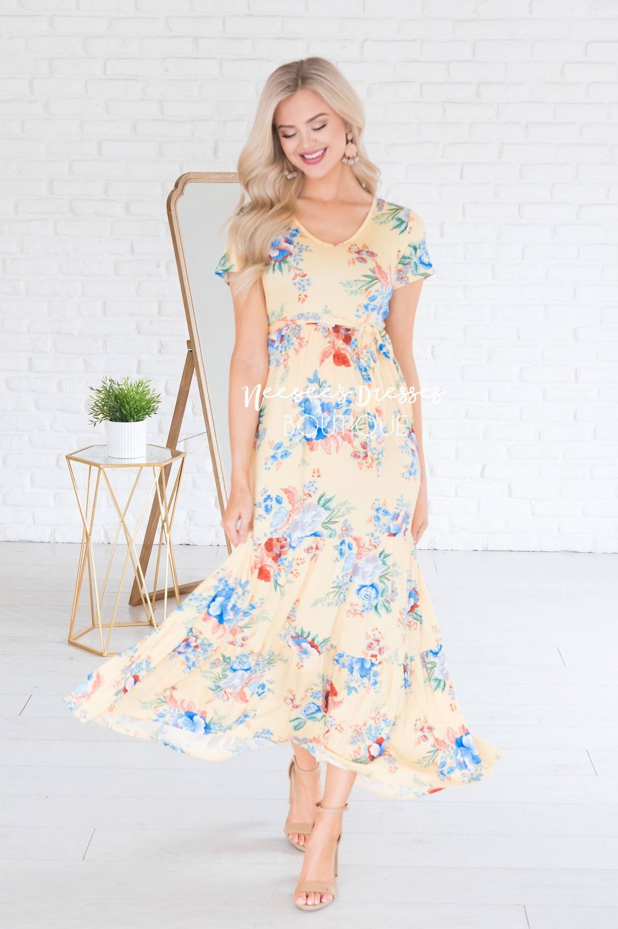 The Basil Modest Dresses vendor-unknown