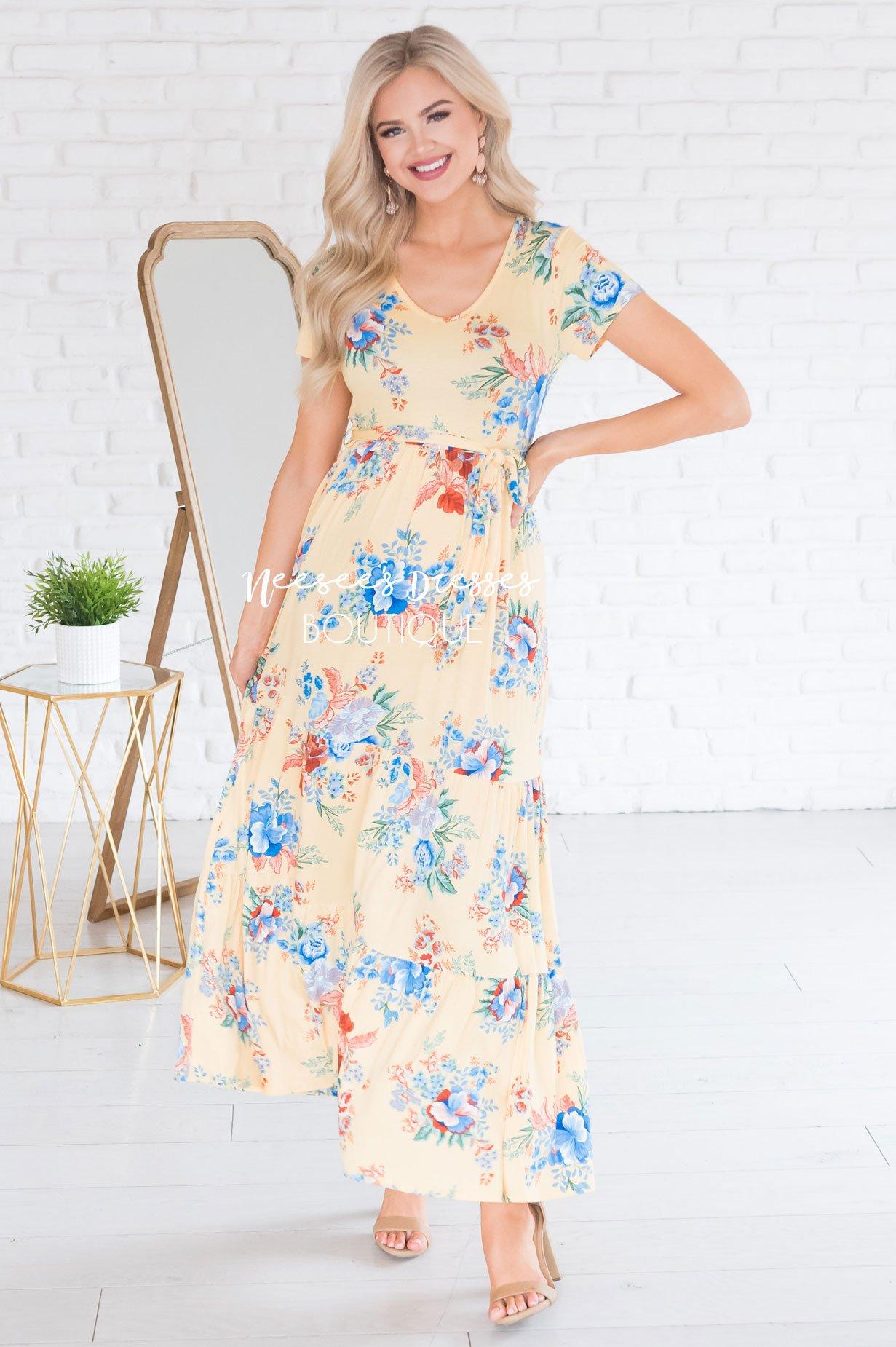 The Basil Modest Dresses vendor-unknown