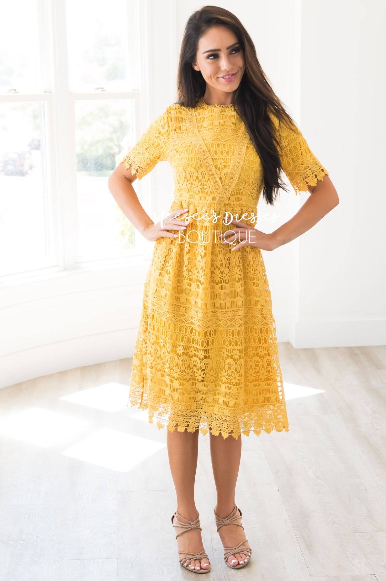 The Elly Modest Dresses vendor-unknown