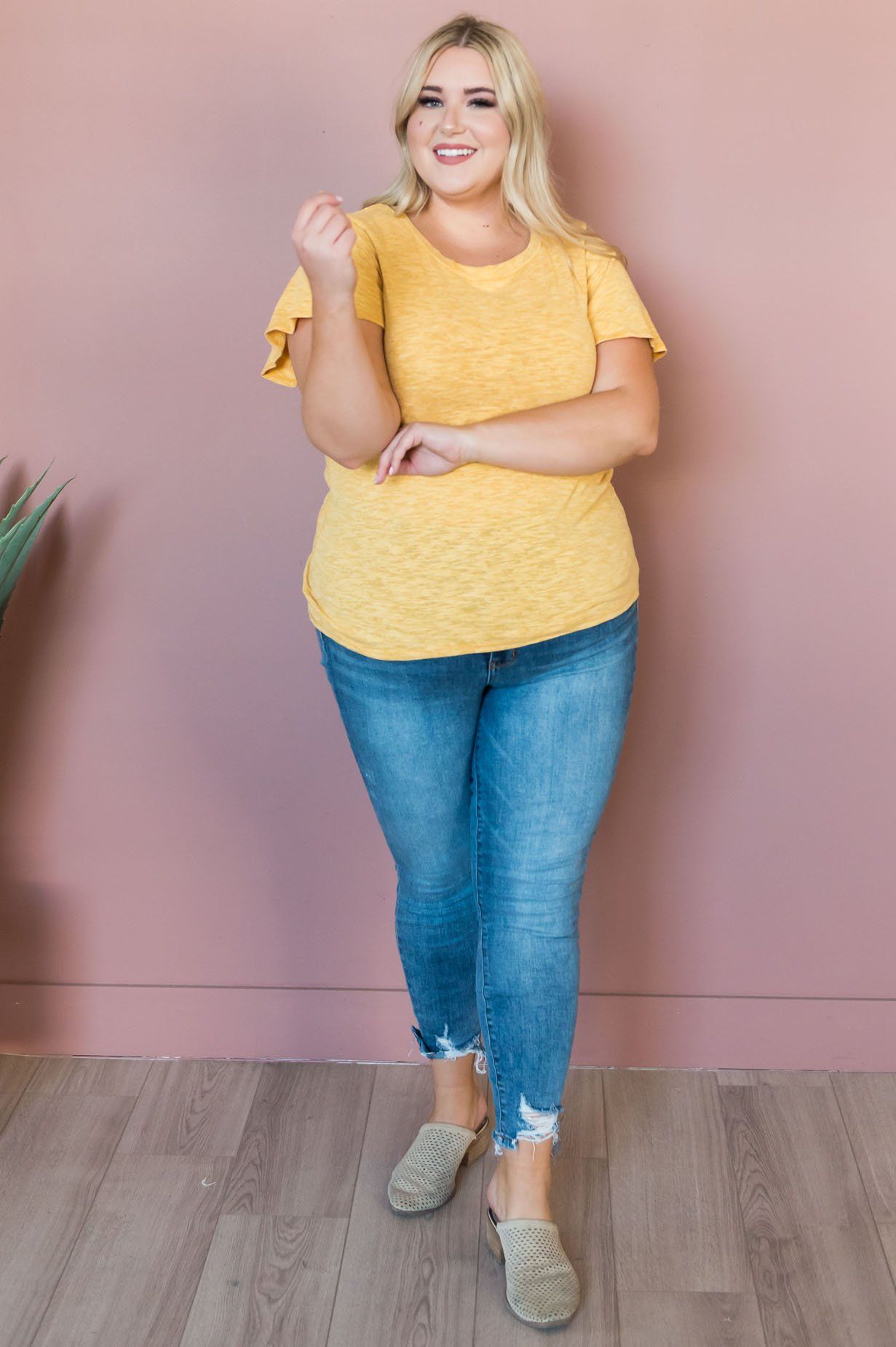 Flutter By Modest Top Tops vendor-unknown