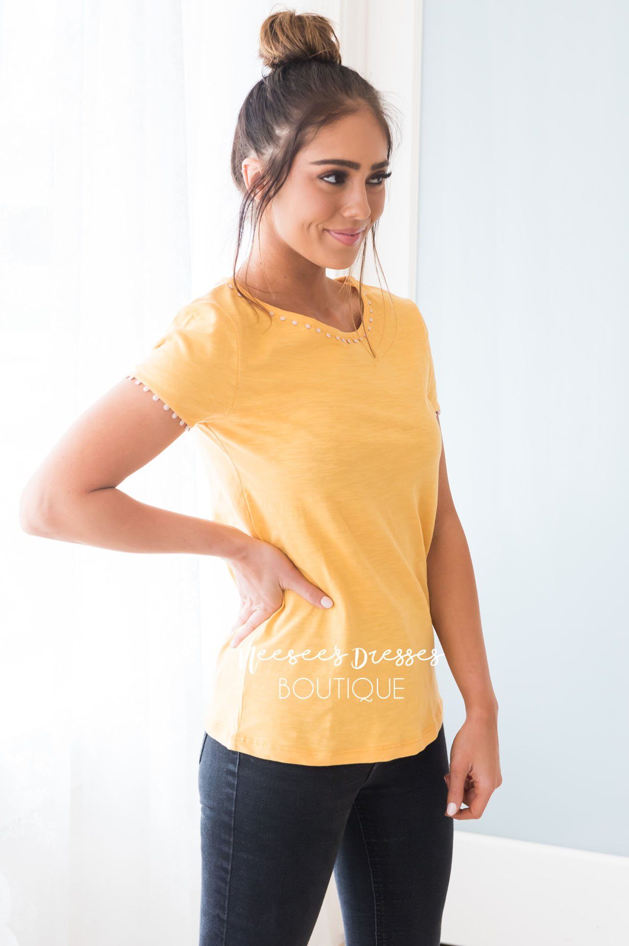The You Dot It Modest Tee Tops vendor-unknown