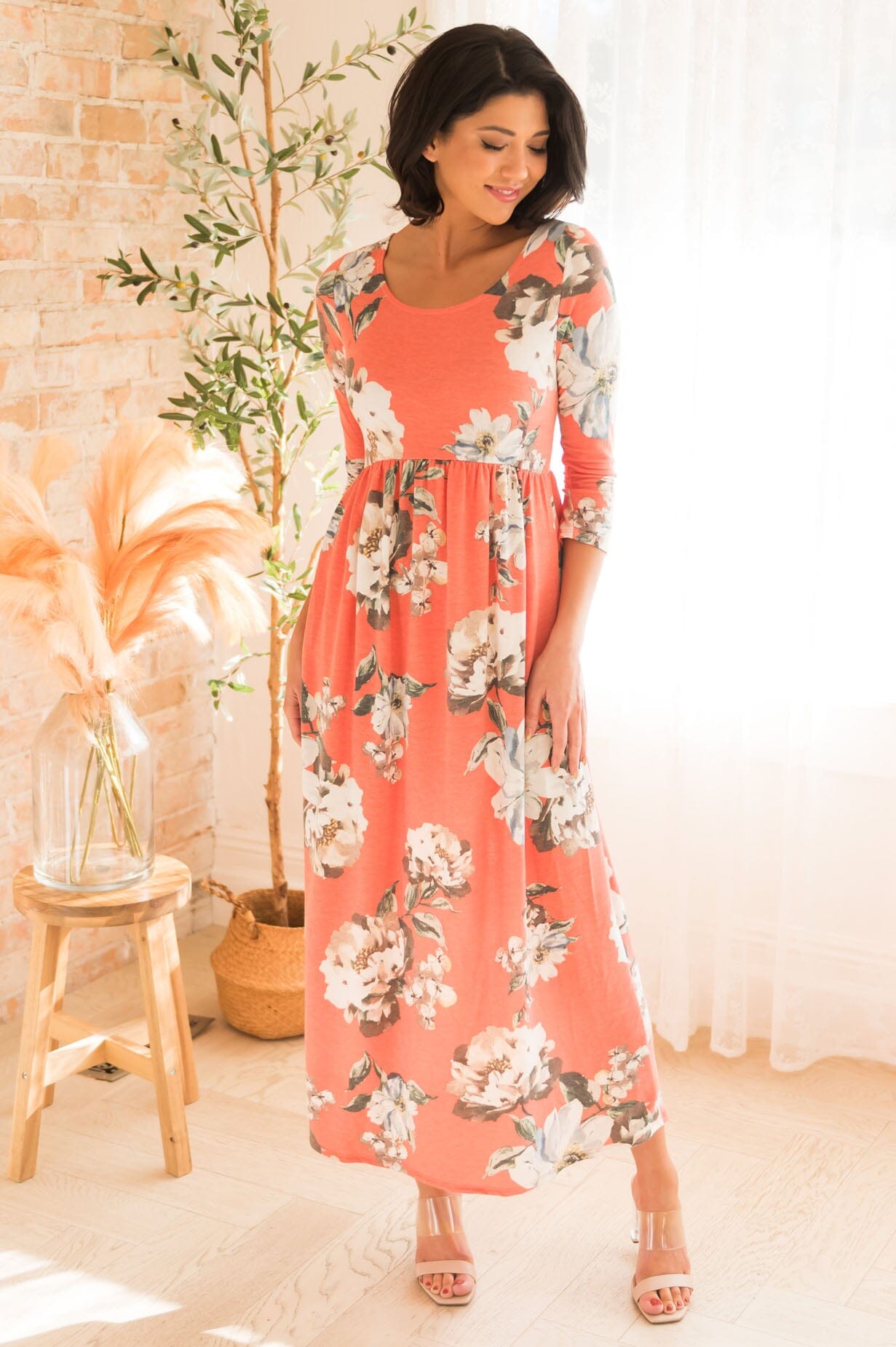 The Cyndi Modest Dresses vendor-unknown 